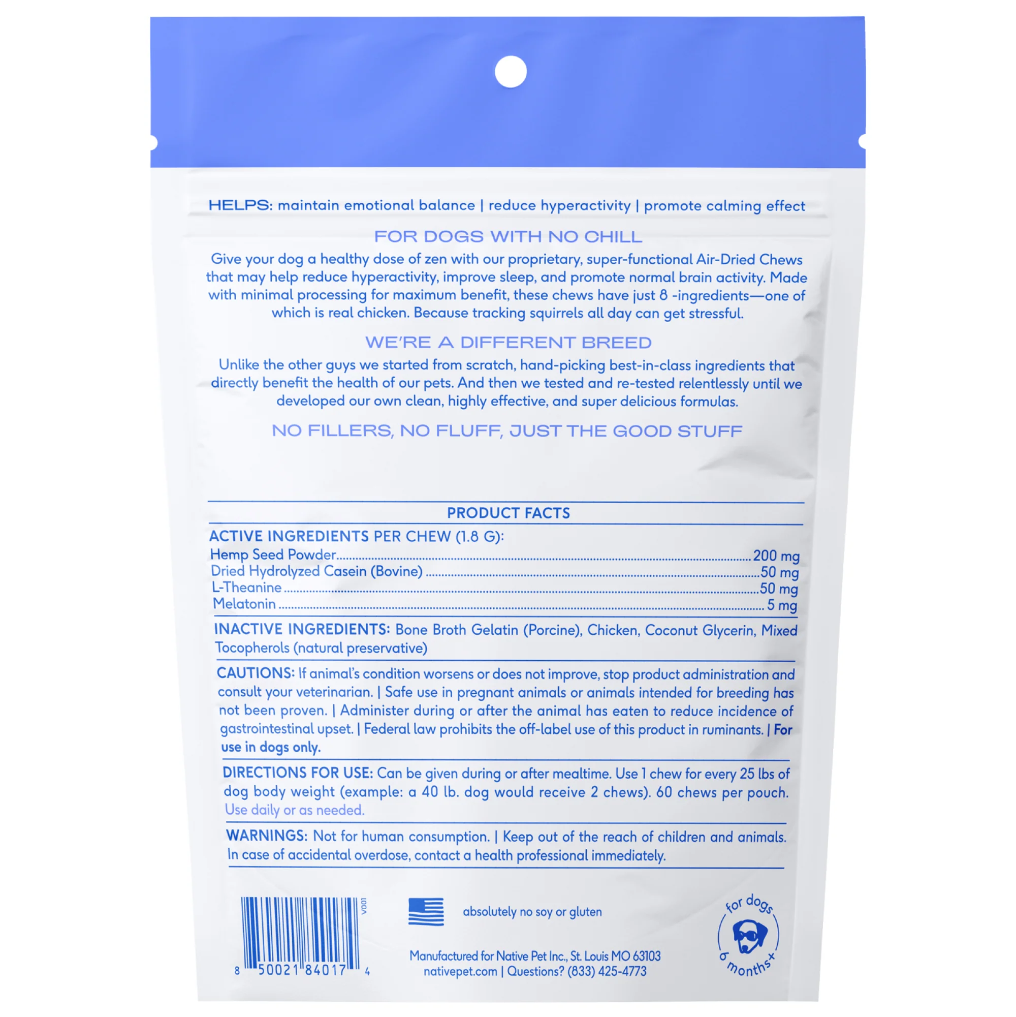 Calm Chews Supplement for Dogs - Image 3