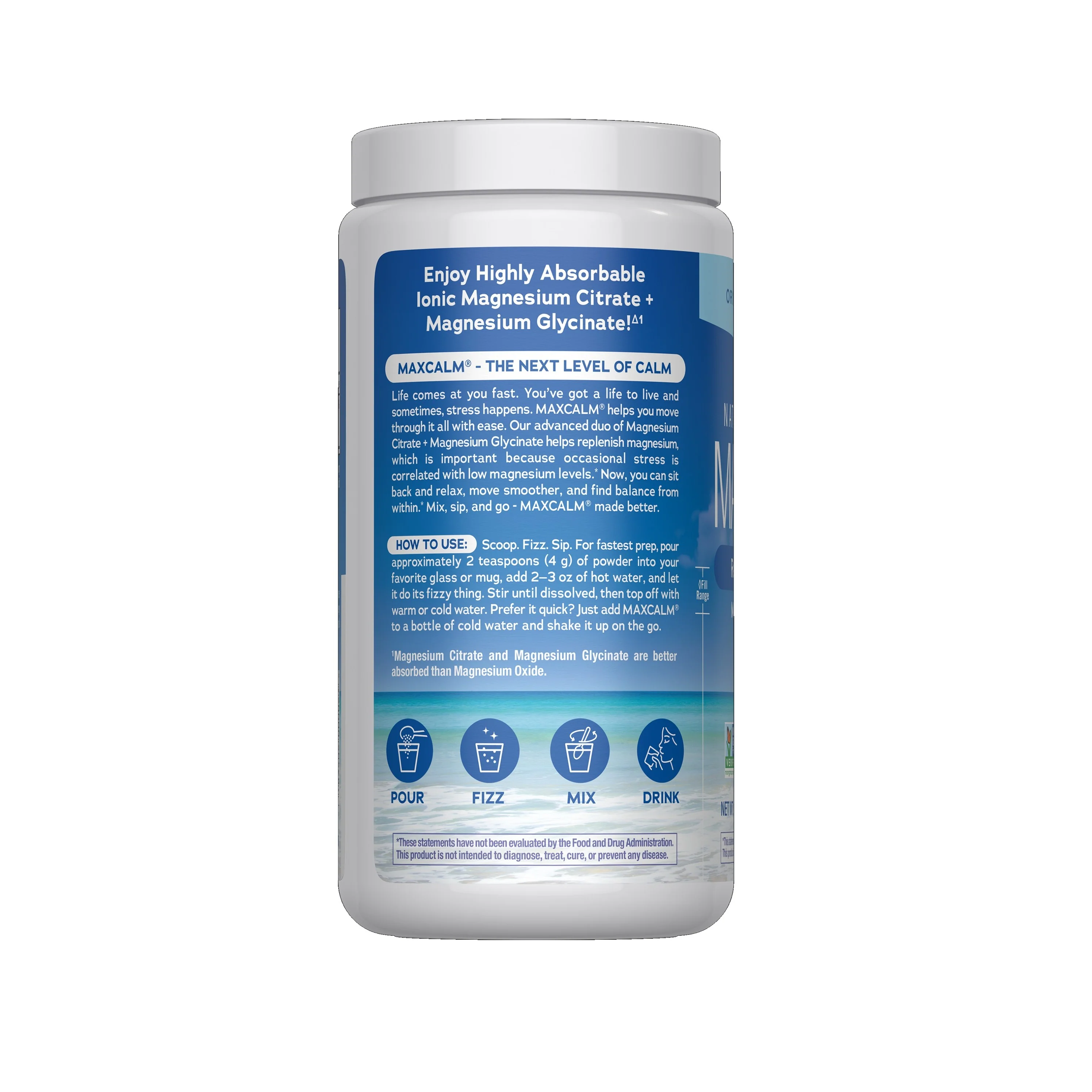 MAXCALM Original Powder - Unflavored - Image 5