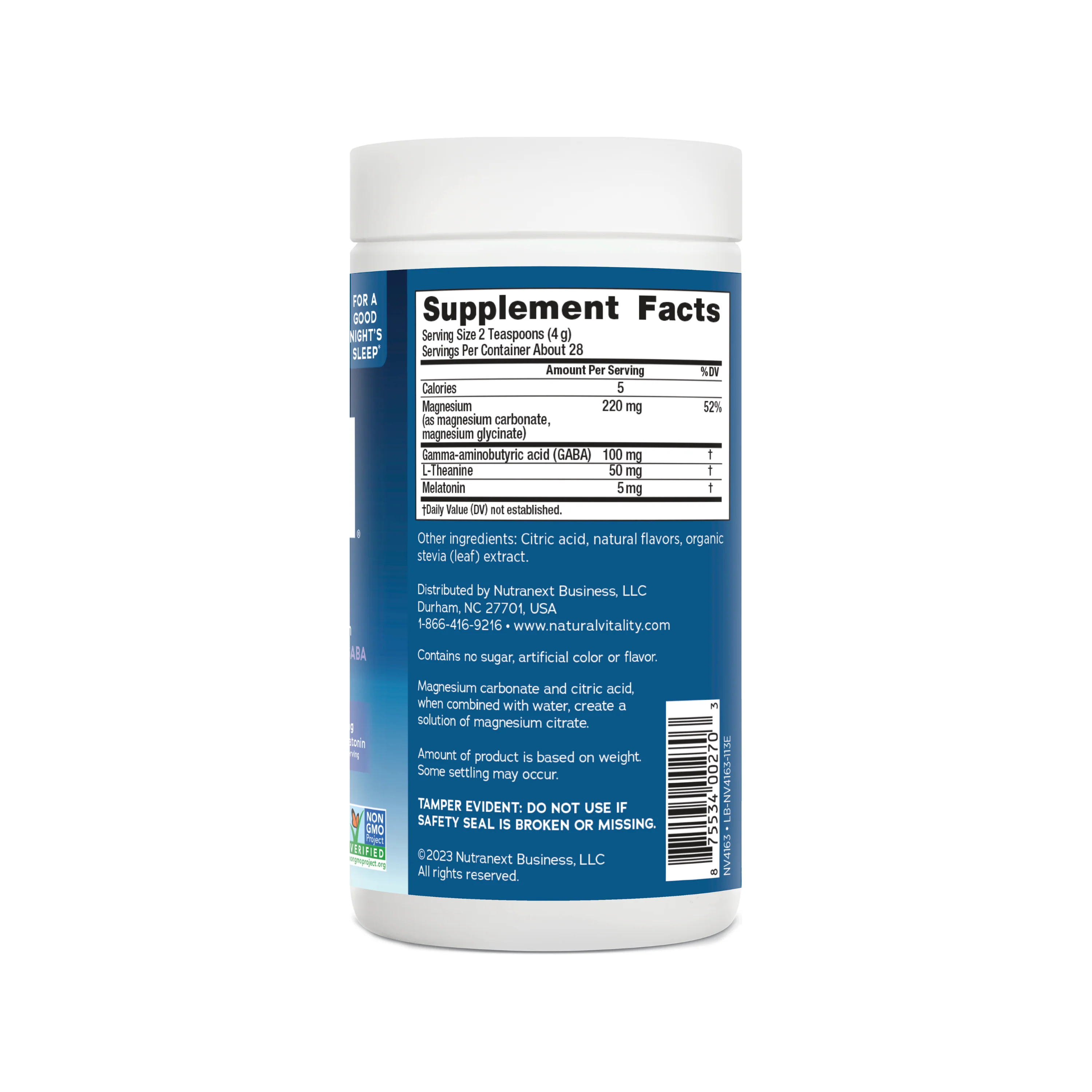 CALM SLEEP Magnesium Supplement Drink Mix - Image 2