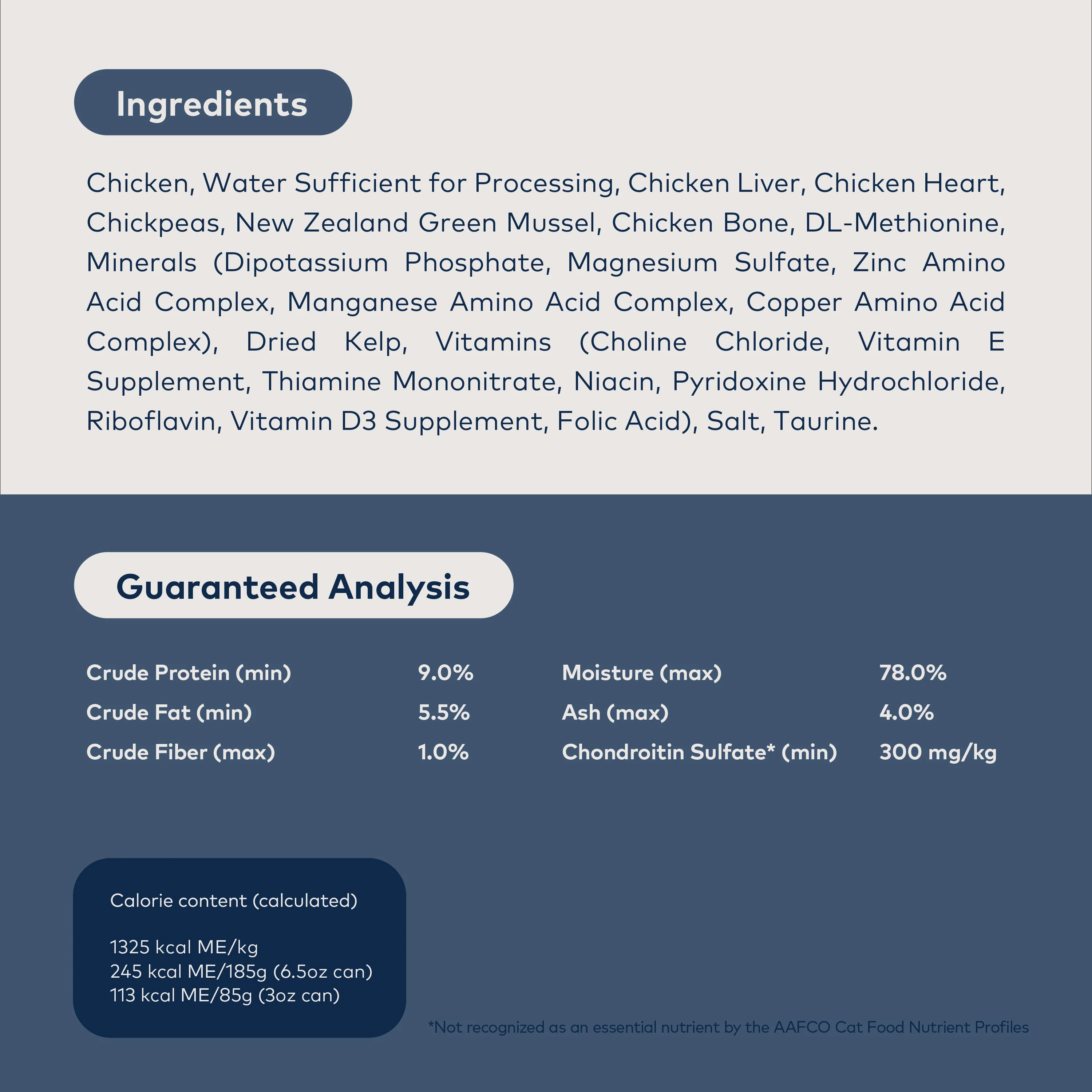 Canned Wet Cat Food- Chicken – All Natural, High Protein, Grain Free, Limited Ingredient, with Superfoods - Image 6