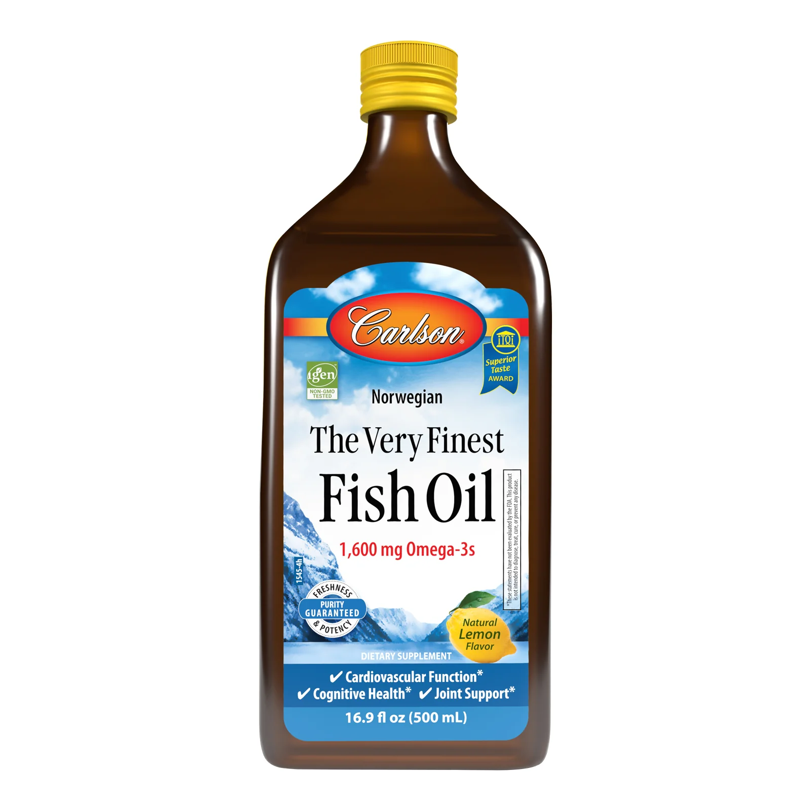 The Very Finest Fish Oil, Lemon Flavor - Image 2