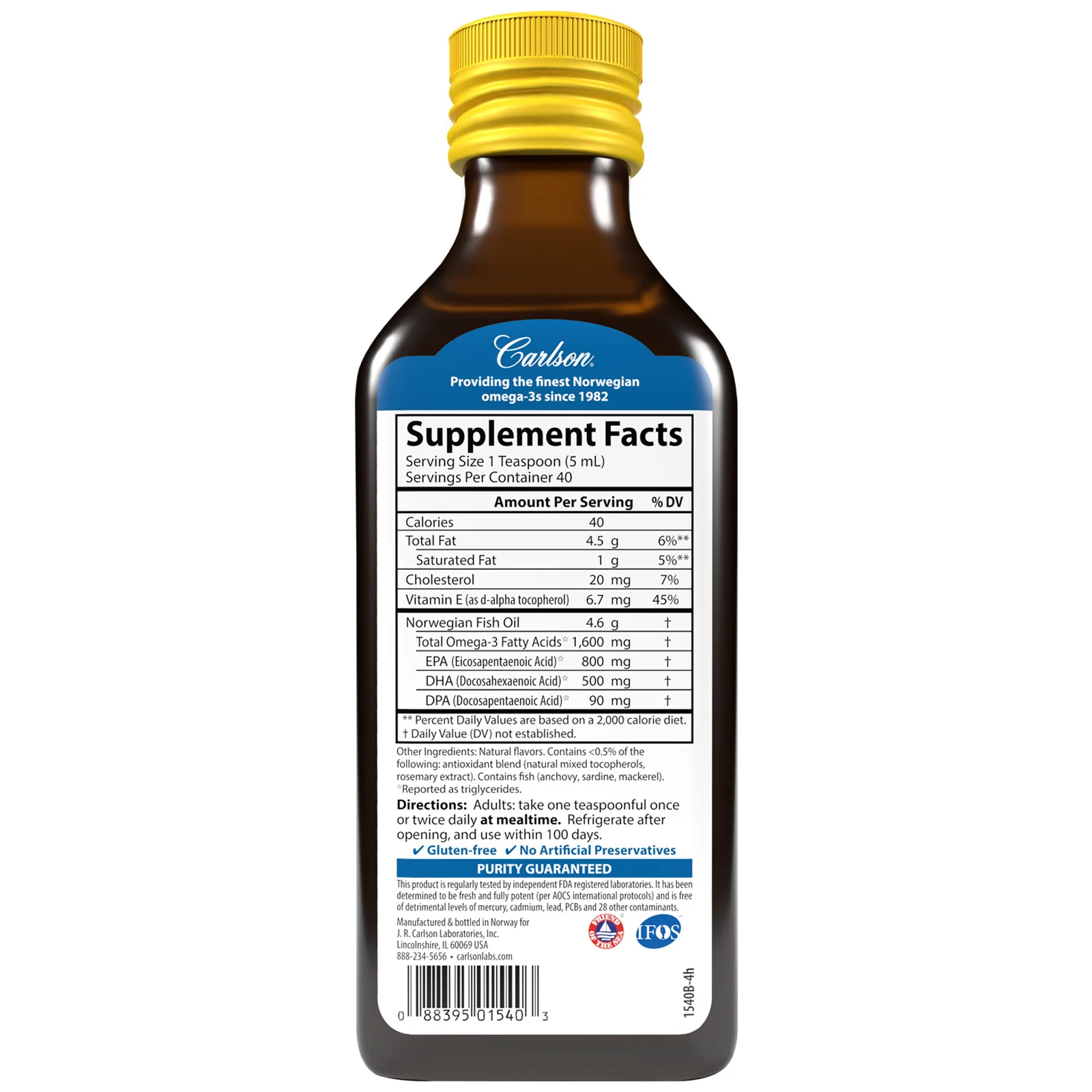 The Very Finest Fish Oil, Lemon Flavor - Image 5