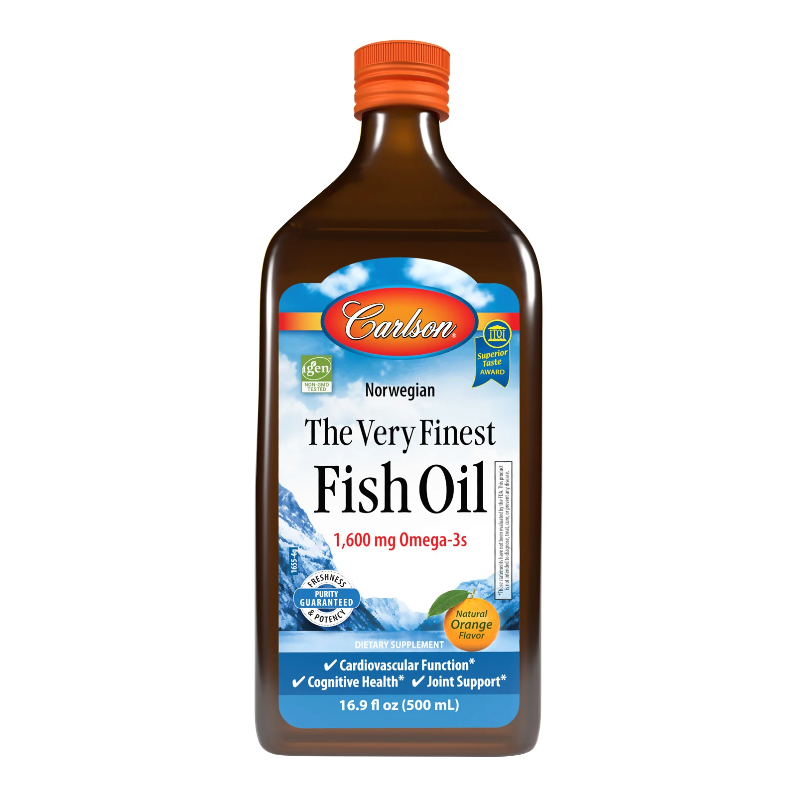 The Very Finest Fish Oil, Orange Flavor - Image 4