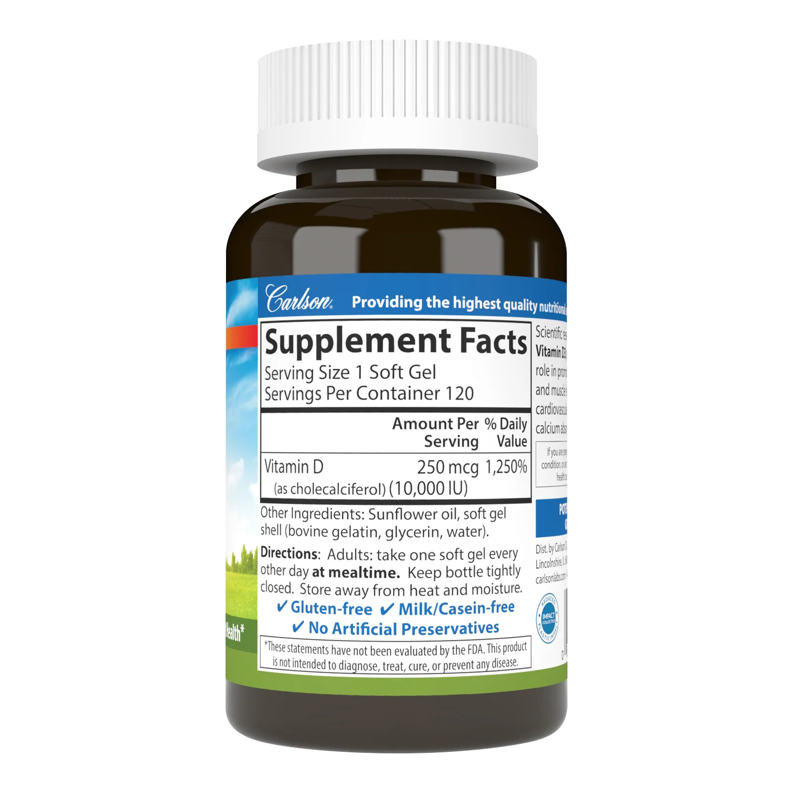Vitamin D3 - 10,000 IU (250 mcg) - Image 4