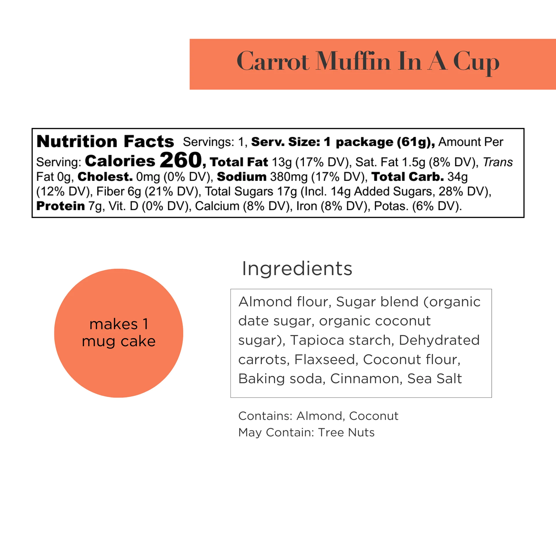 Carrot Cake + Muffin In A Cup - Image 14