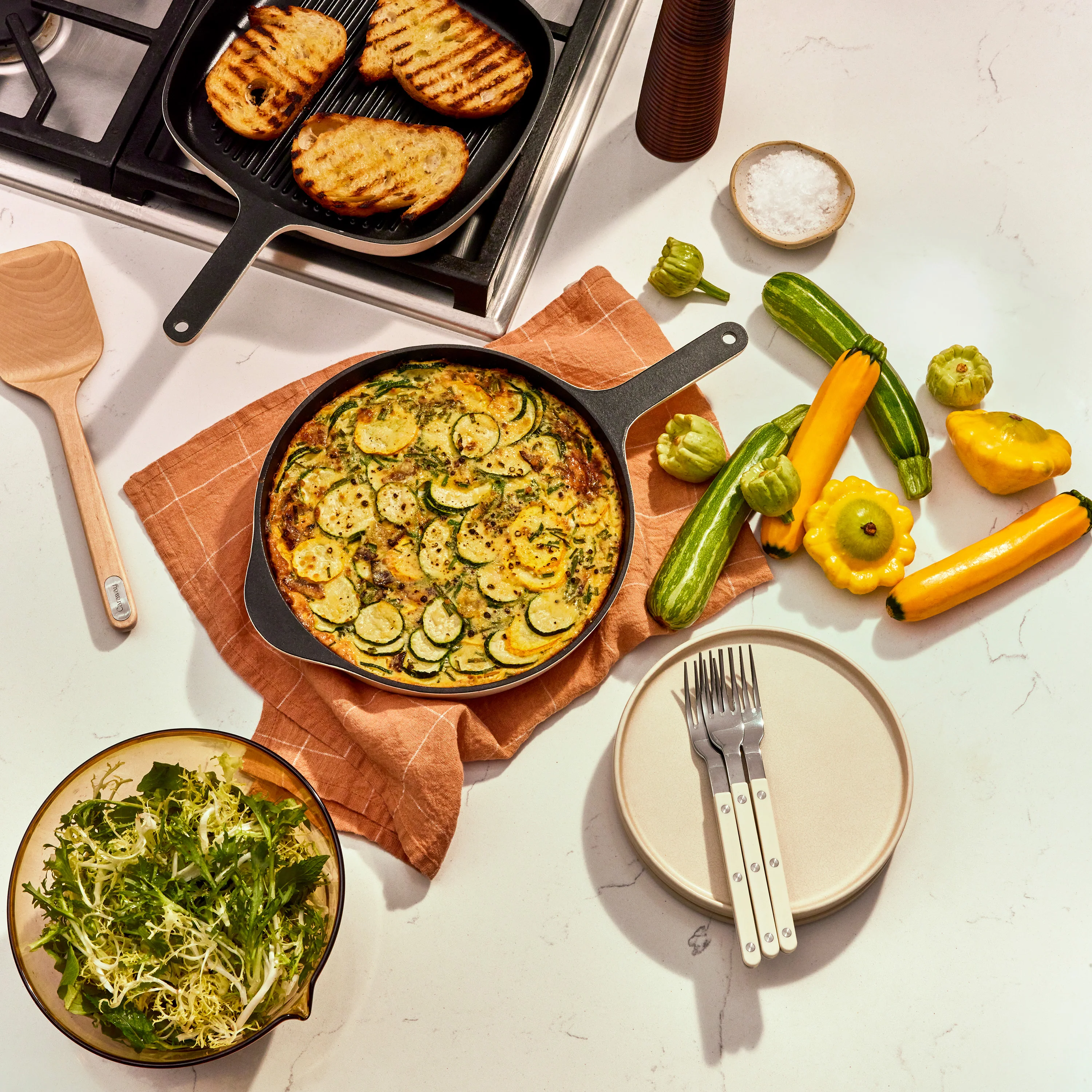 Cast Iron Skillet, 10.5" - Image 3