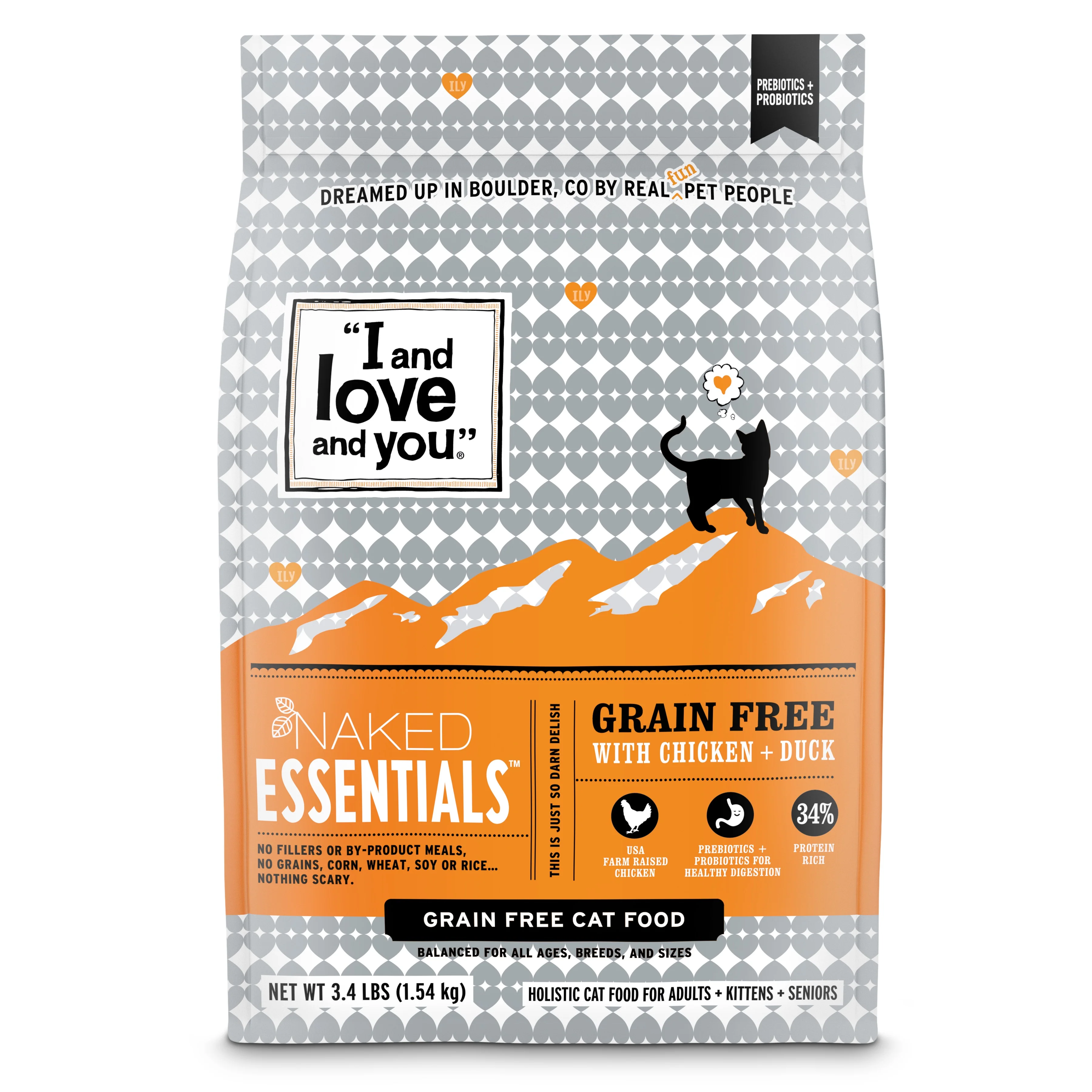 Naked Essentials Chicken & Duck Recipe Dry Cat Food - Image 4