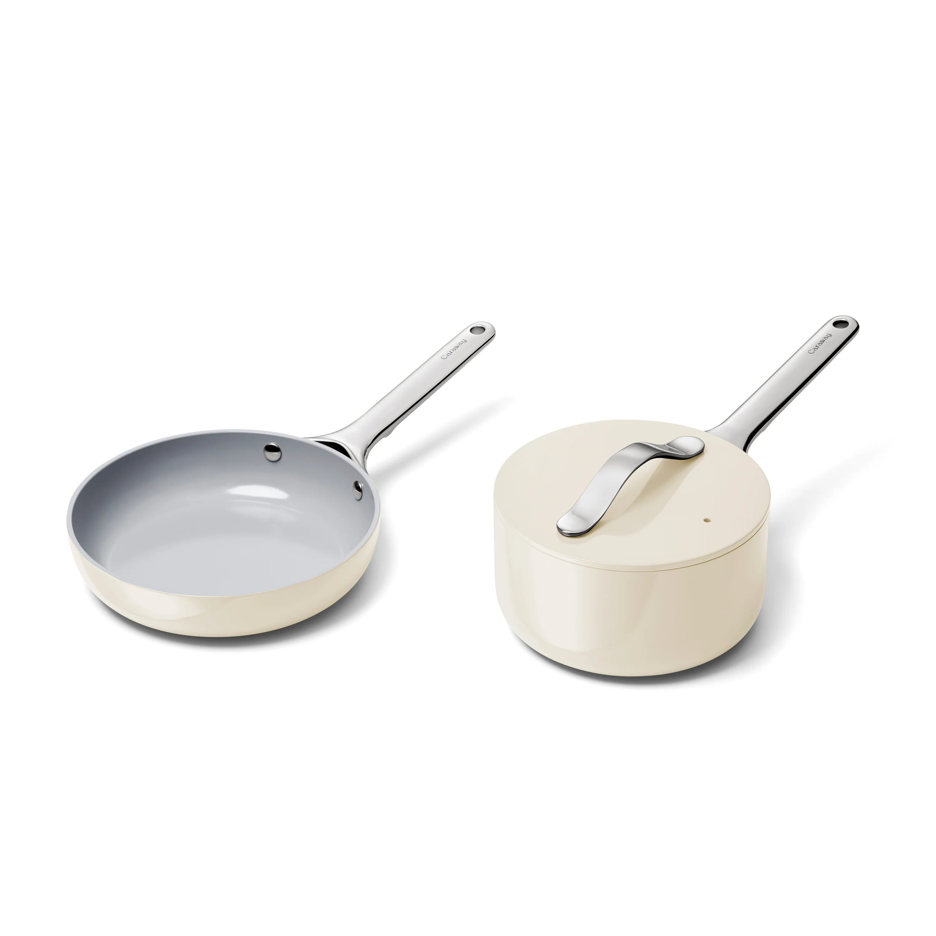 Ceramic Mini Fry Pan & Mini Sauce Pan Duo - Image 18