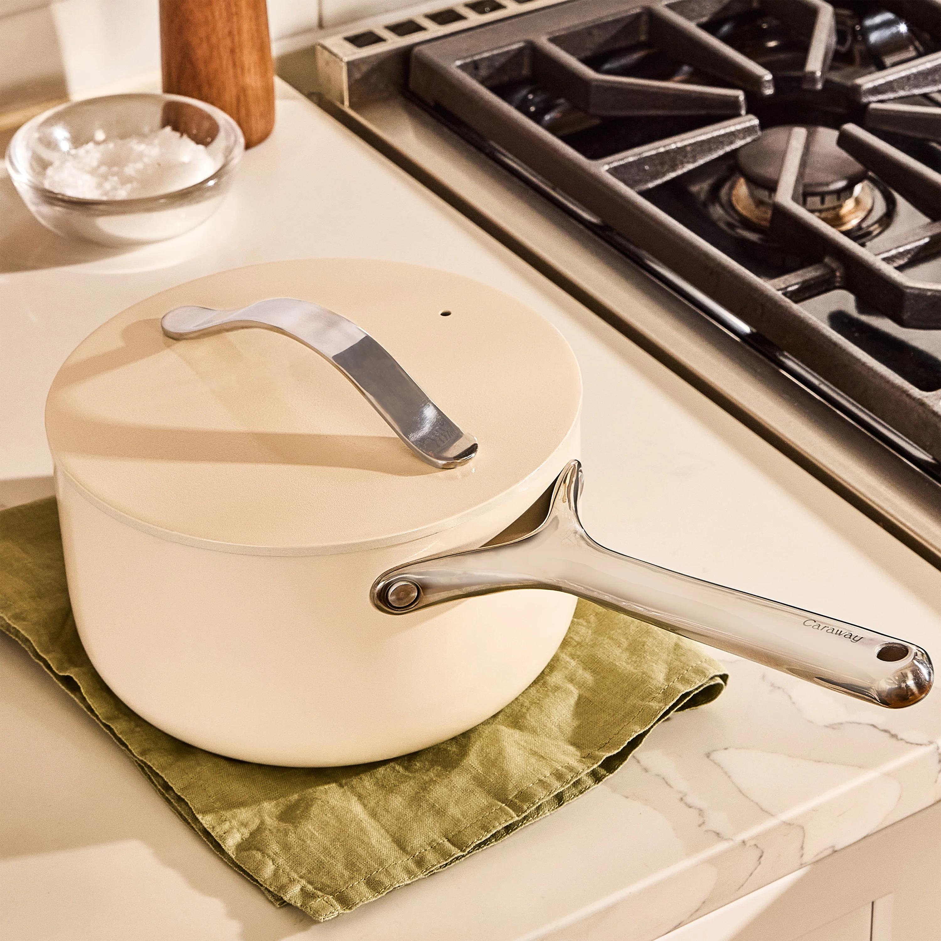 Ceramic Sauce Pan, 3 qt - Image 3