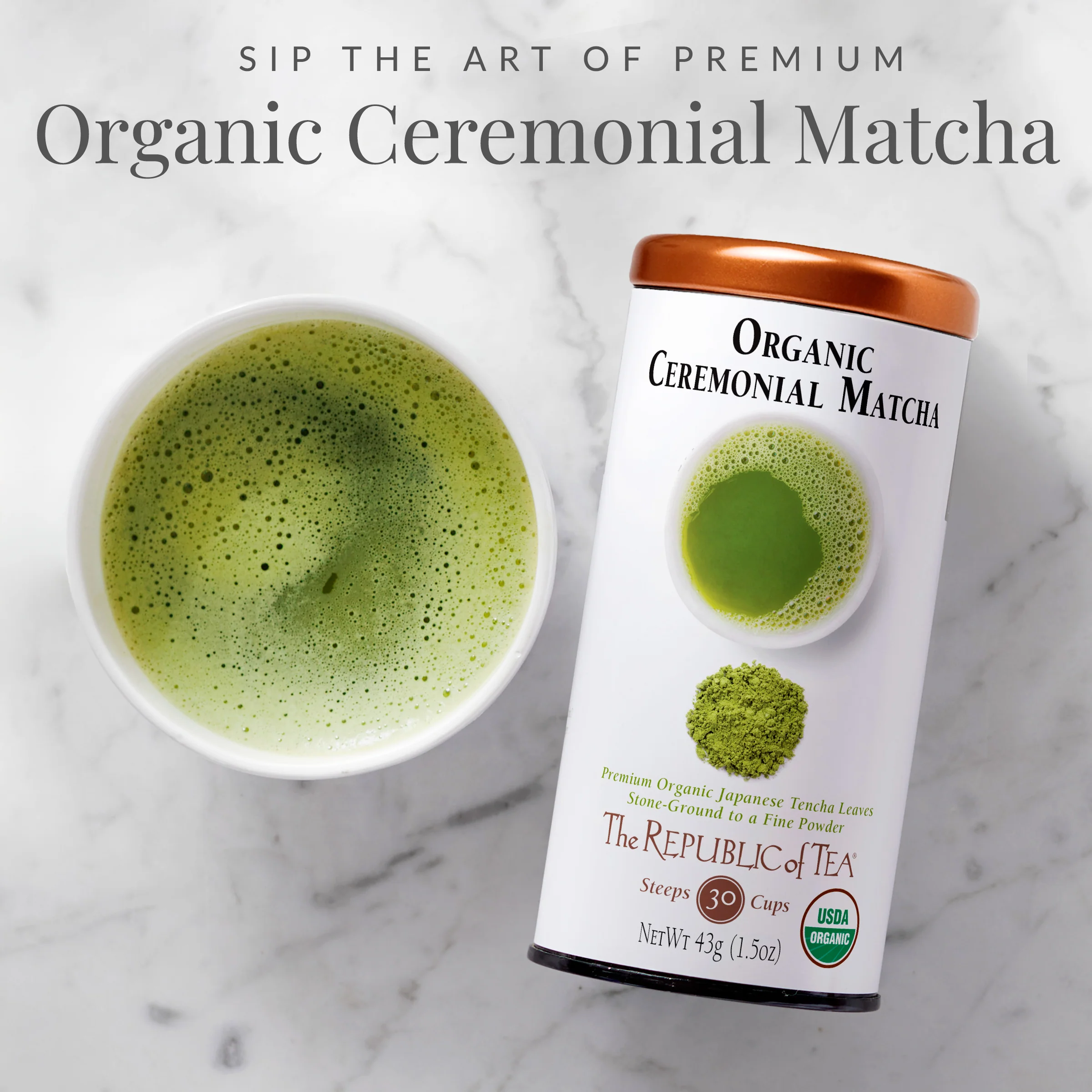 Ceremonial Matcha Powder Green Organic Tea - Image 2