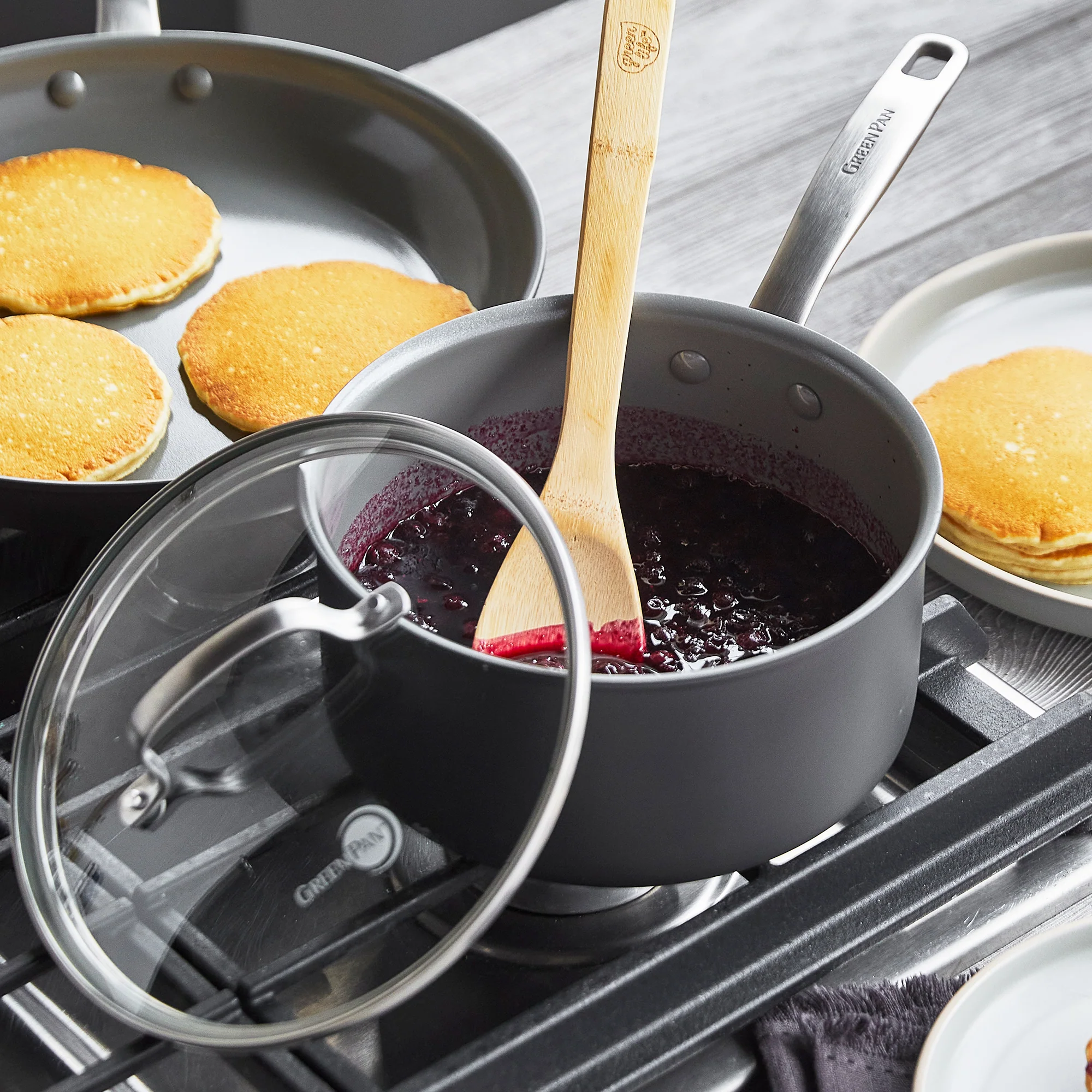 Chatham Nonstick, Ceramic Sauce Pan with Lid, 3 qt - Image 12