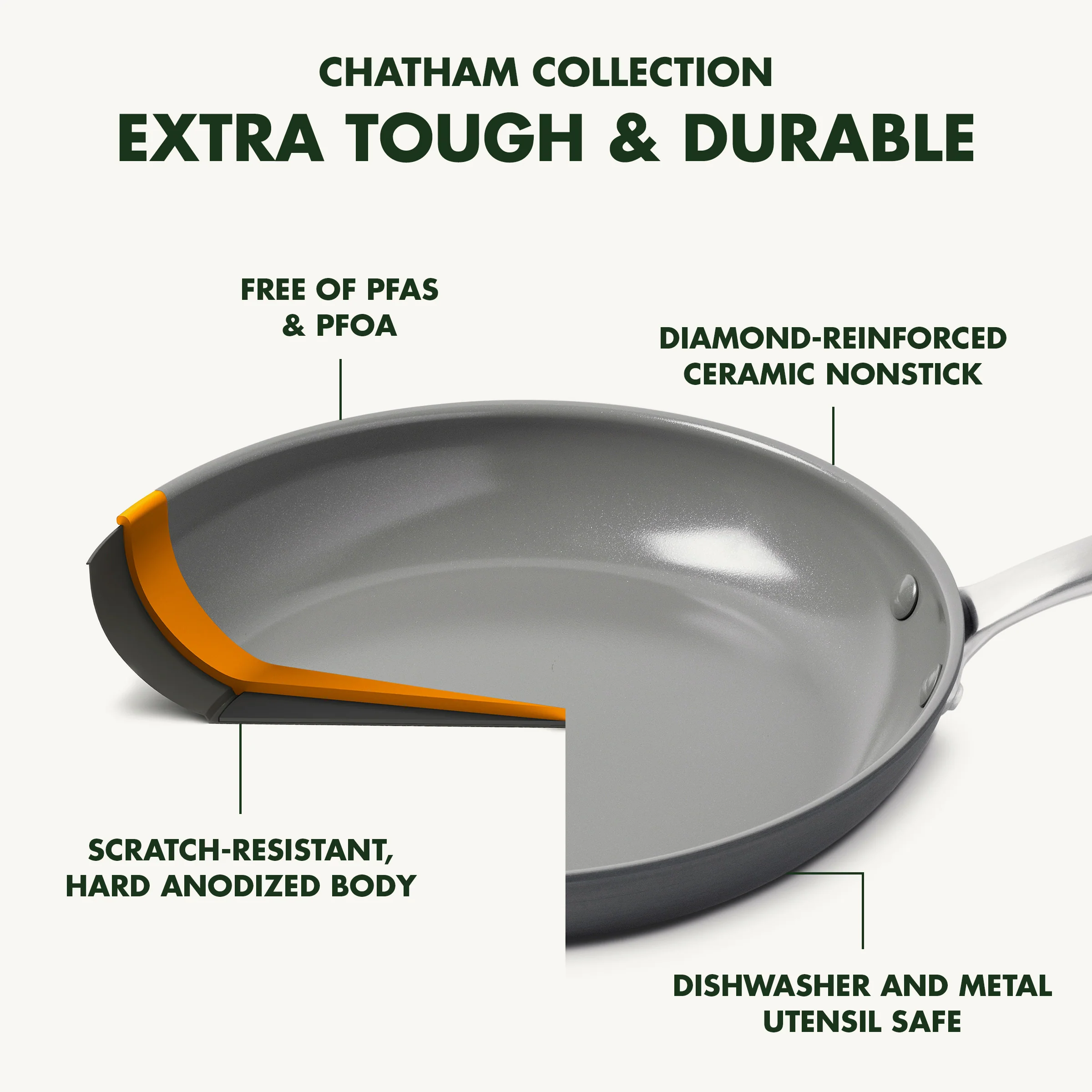 Chatham Open Frypan, 10 in - Image 6