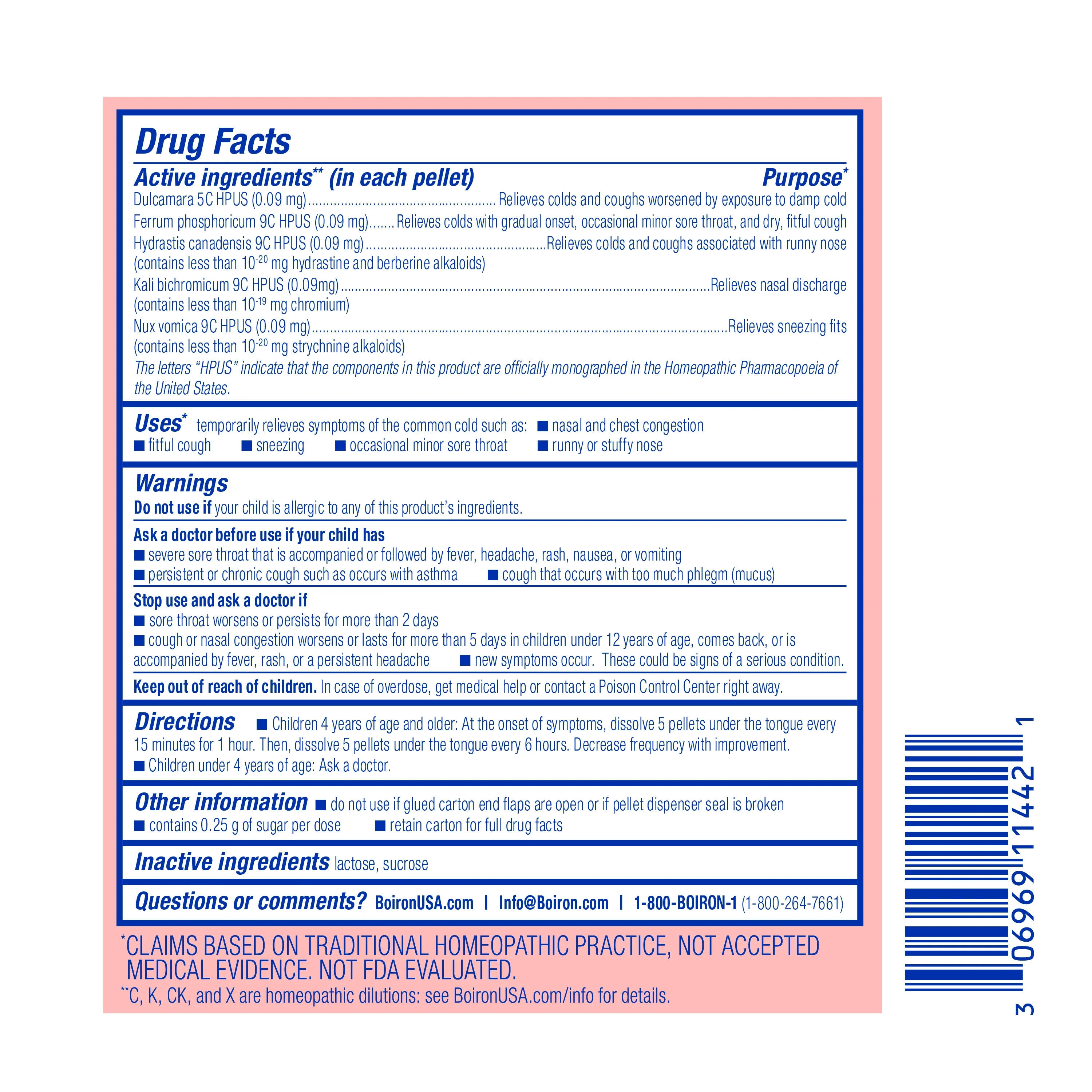 Chestal Kids Cold & Cough Pellets - Image 2