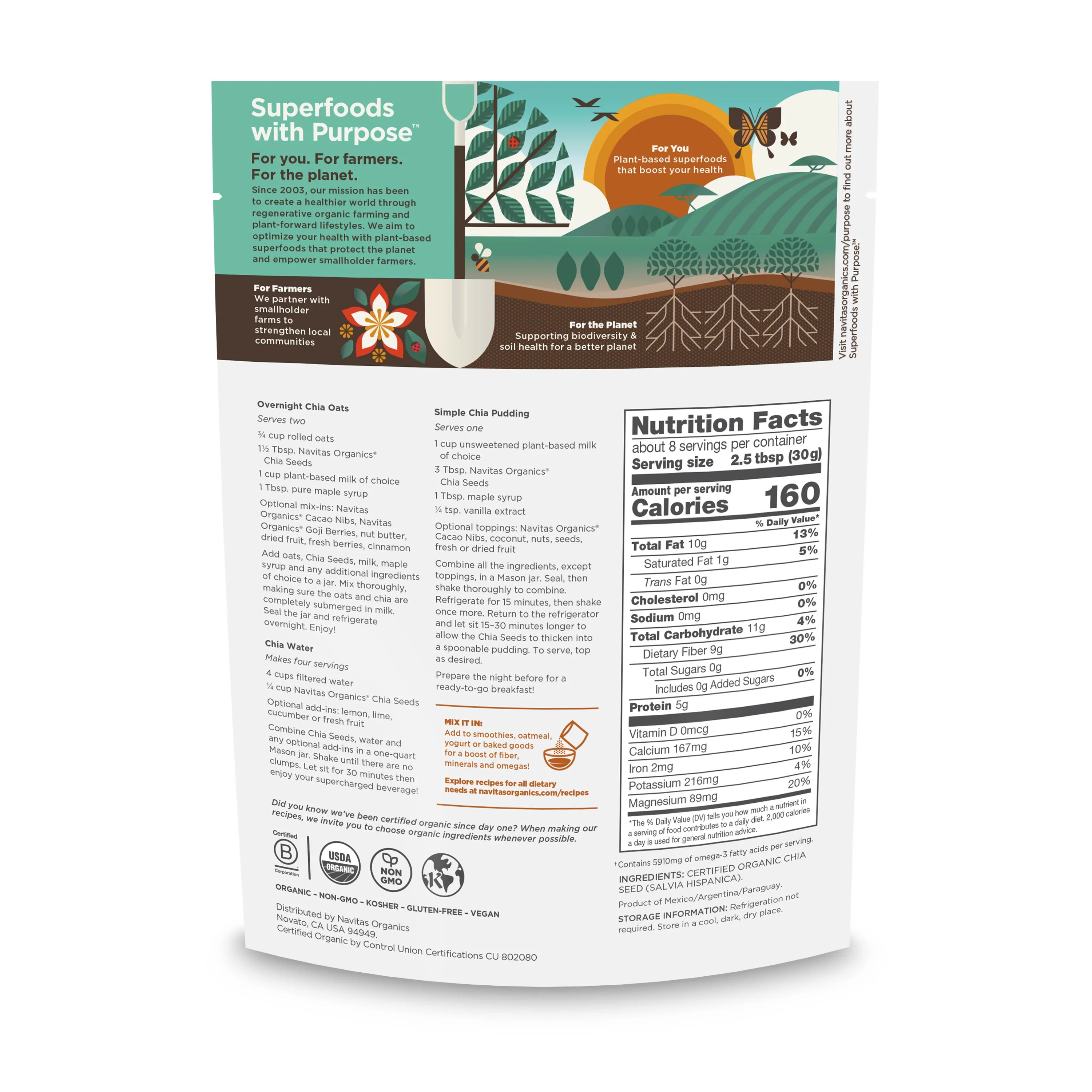 Organic Chia Seeds - Image 3