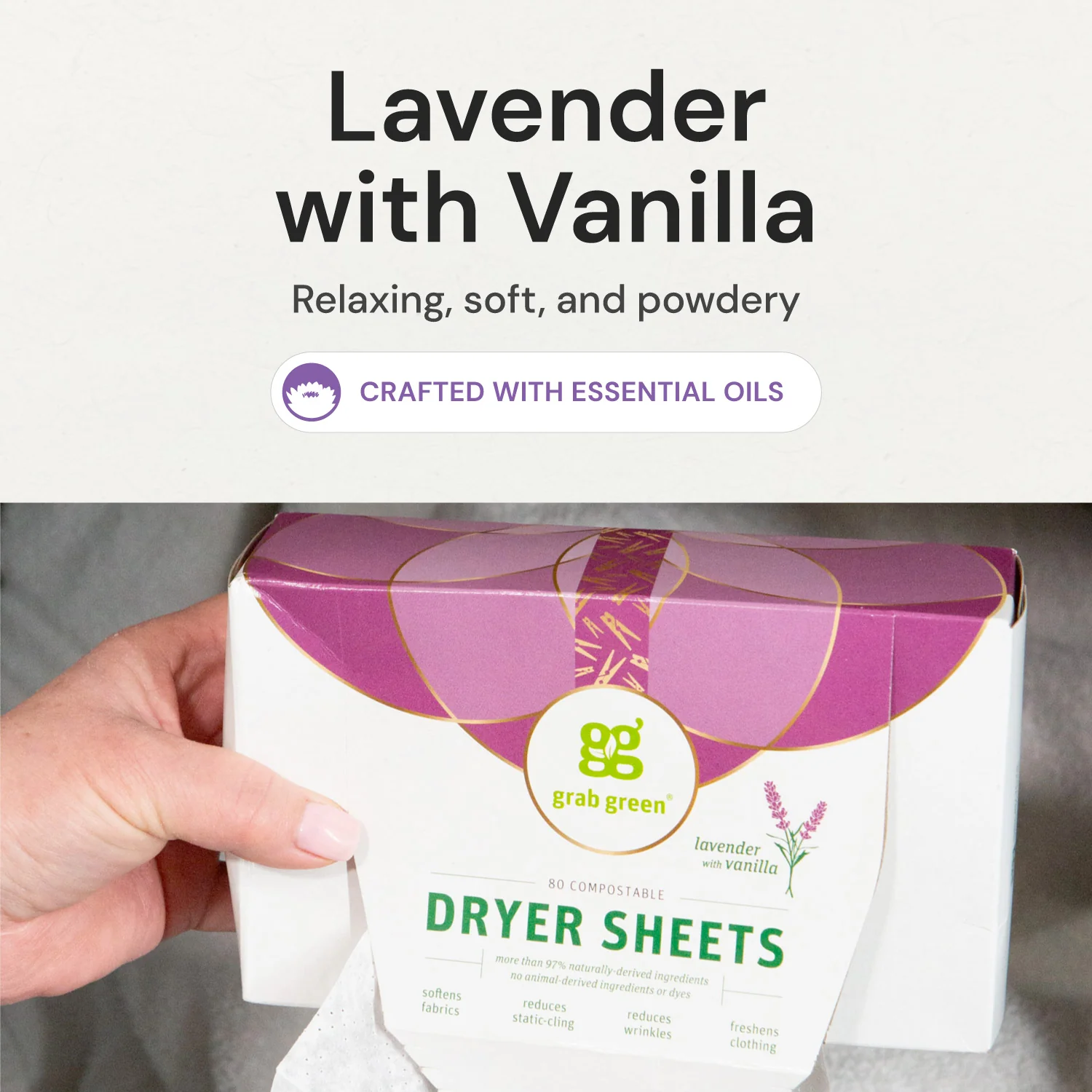 Classic Dryer Sheets - Lavender with Vanilla - Image 4