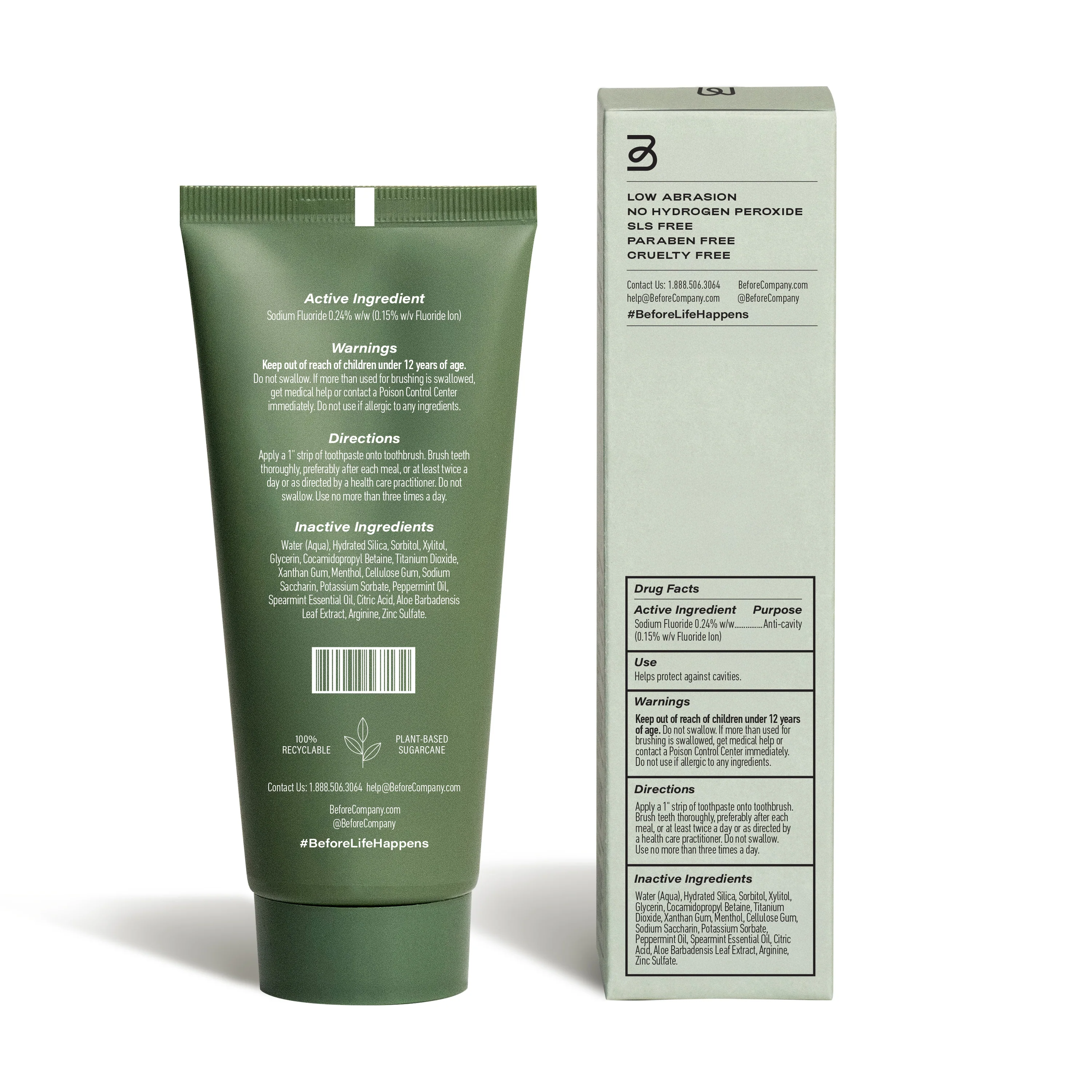 Classic Purifying Toothpaste w/ Fluoride, Anti-Cavity - Image 6
