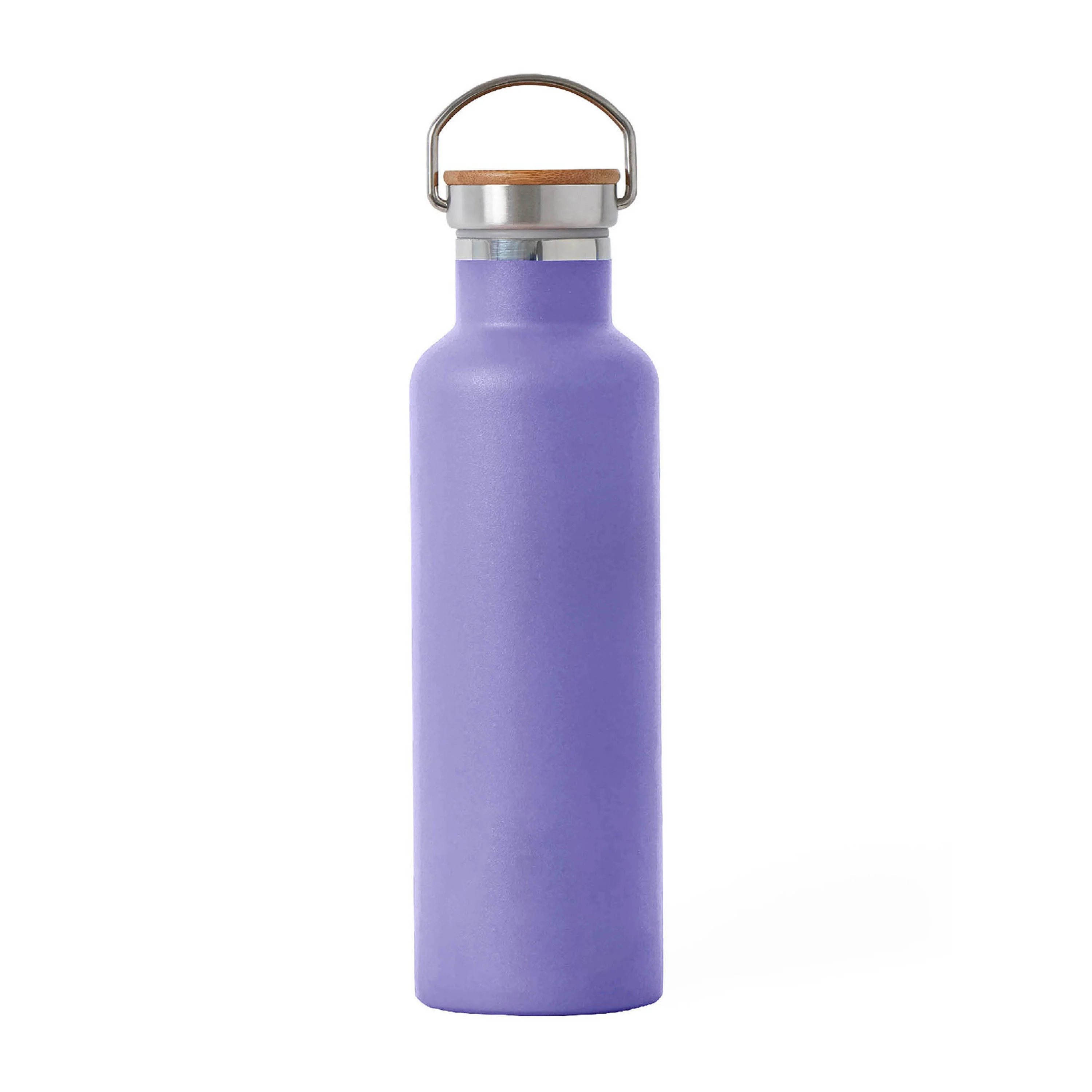 Classic Stainless Steel + Bamboo Lid Bottle - Image 6
