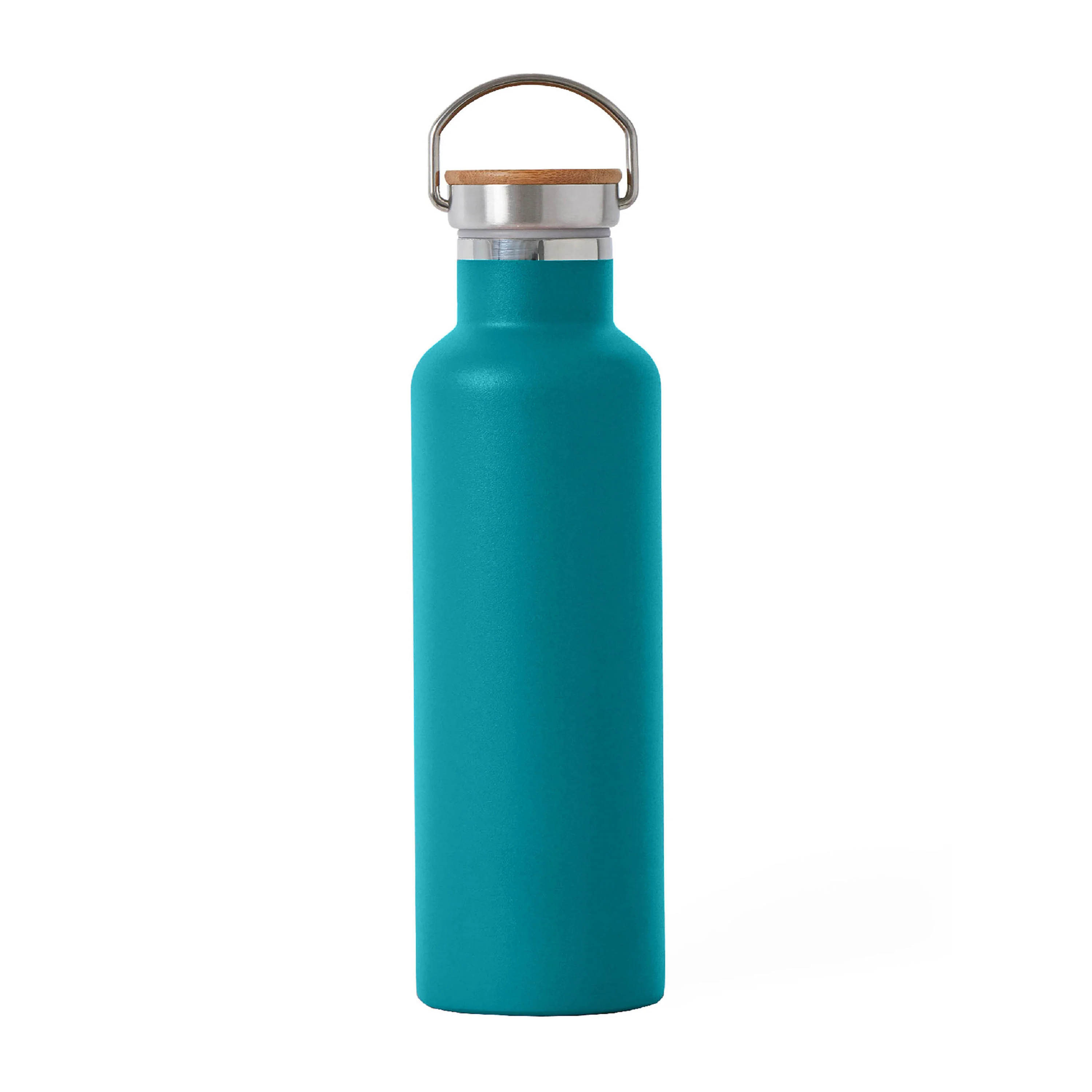 Classic Stainless Steel + Bamboo Lid Bottle - Image 8