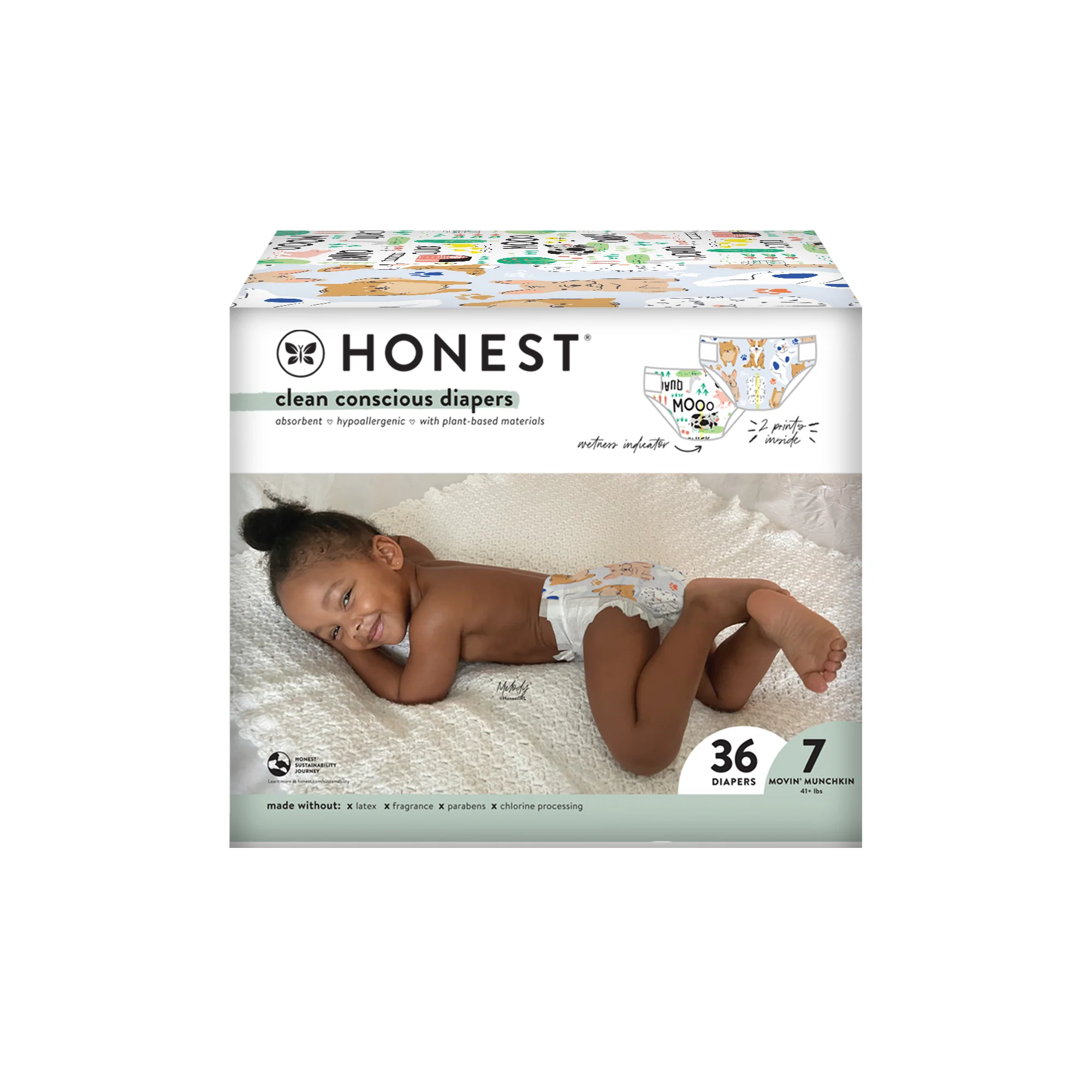 Clean Conscious⢠Disposable Diapers Box - Image 12