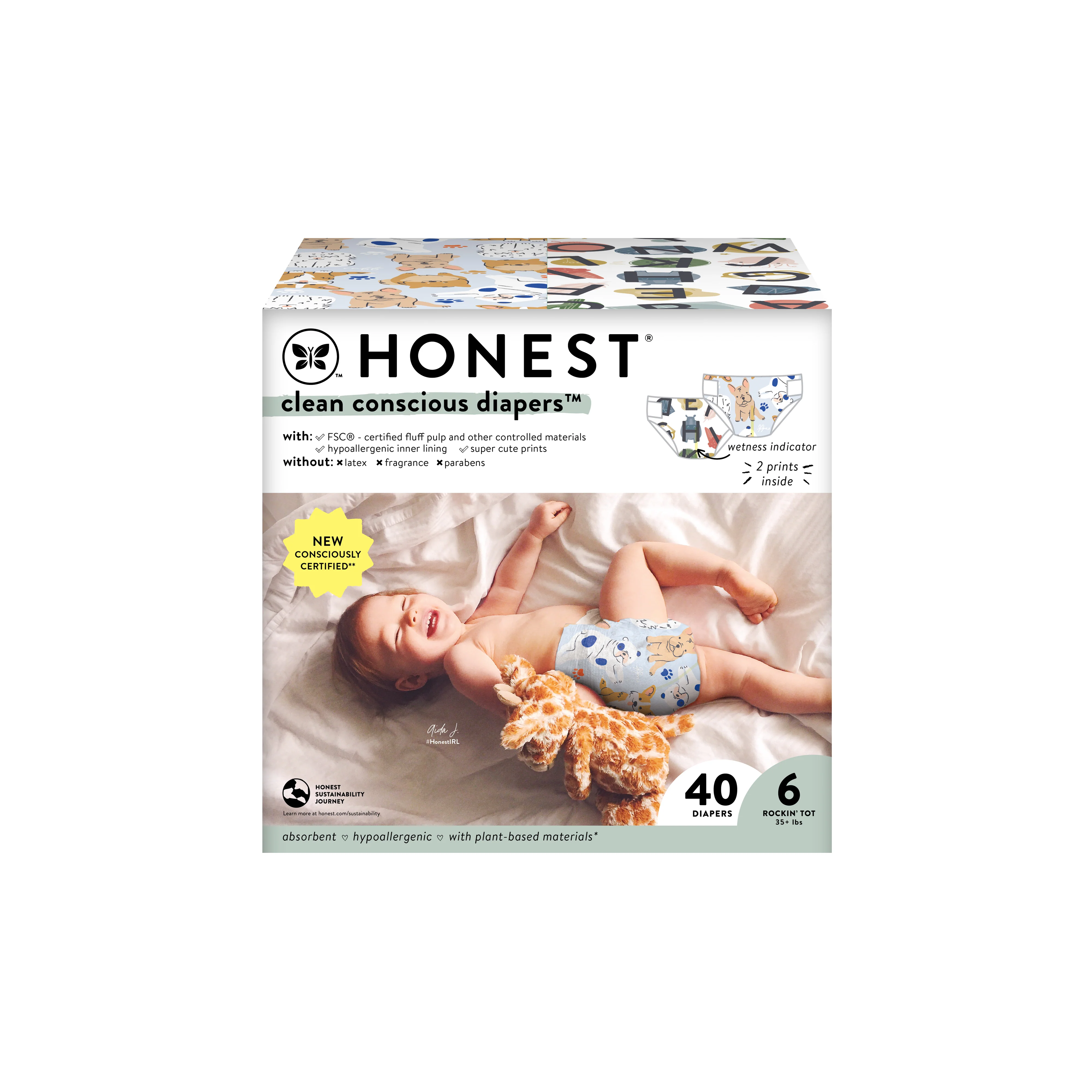 Clean Conscious⢠Disposable Diapers Box - Image 15
