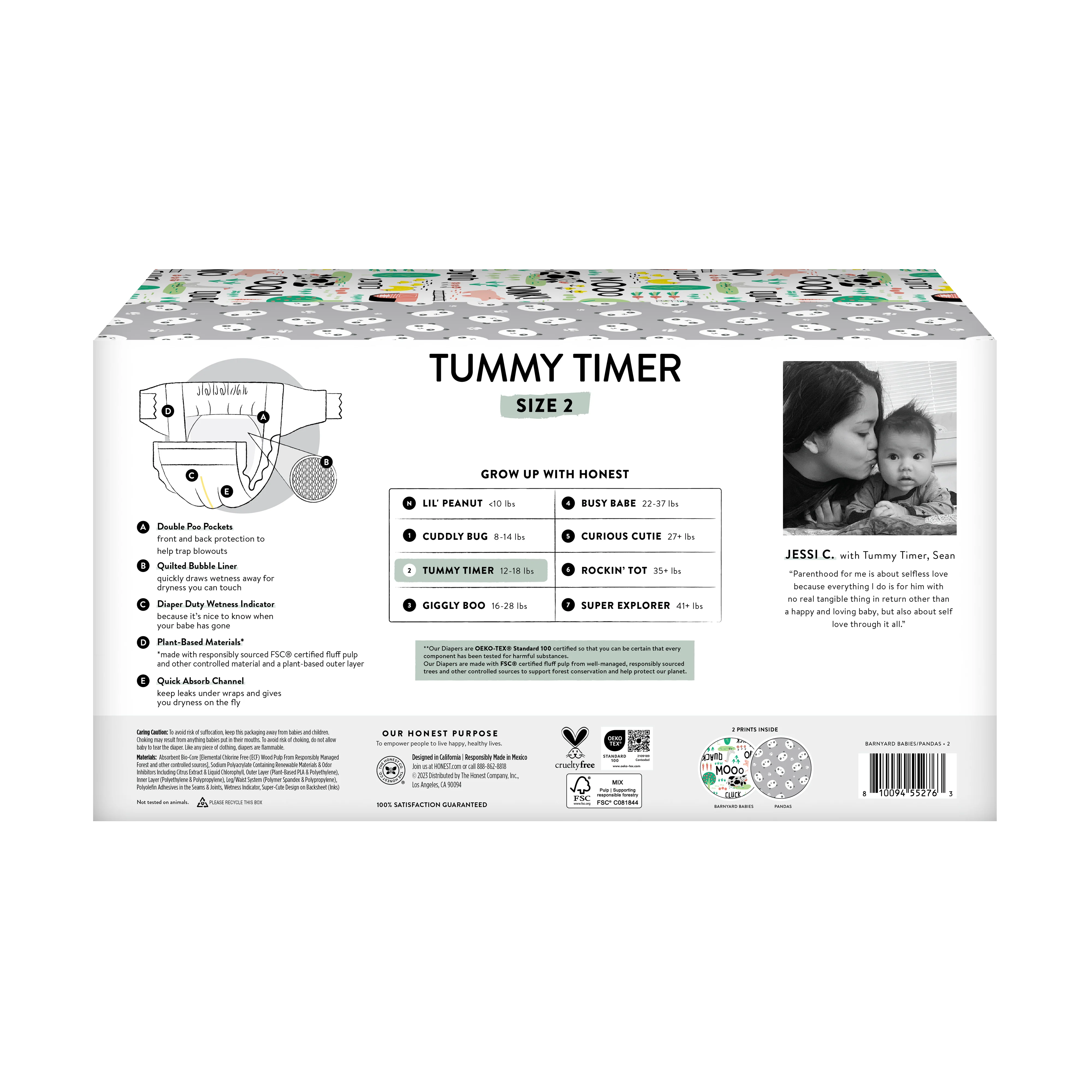 Clean Conscious⢠Disposable Diapers Box - Image 4