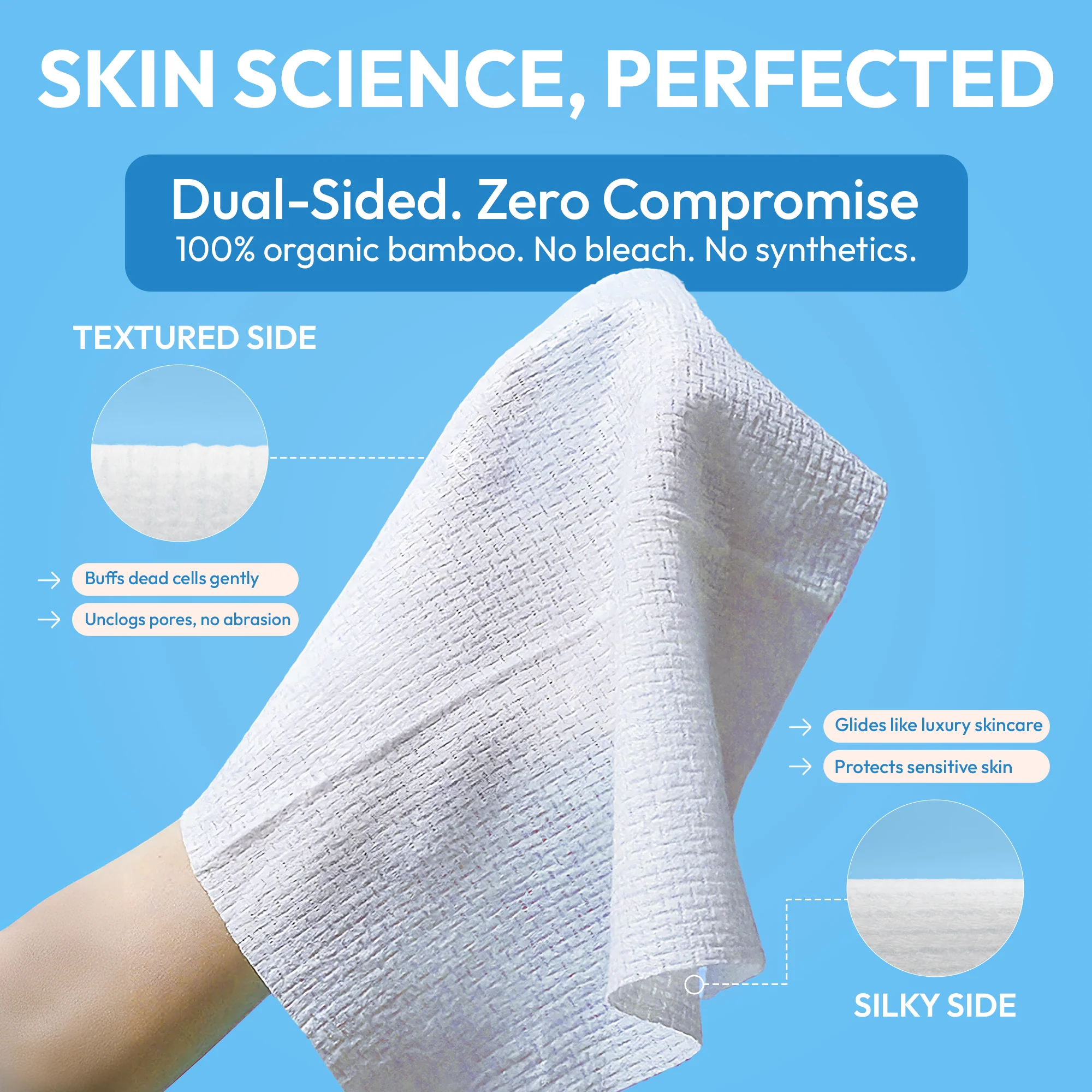 Clean Facial Towels, Fragrance Free - Image 11