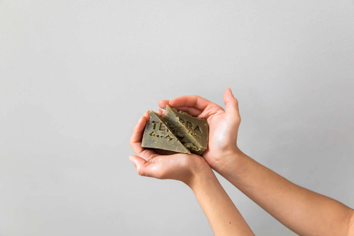 Clean Green Tea Tree Facial Beauty Bar - Image 6