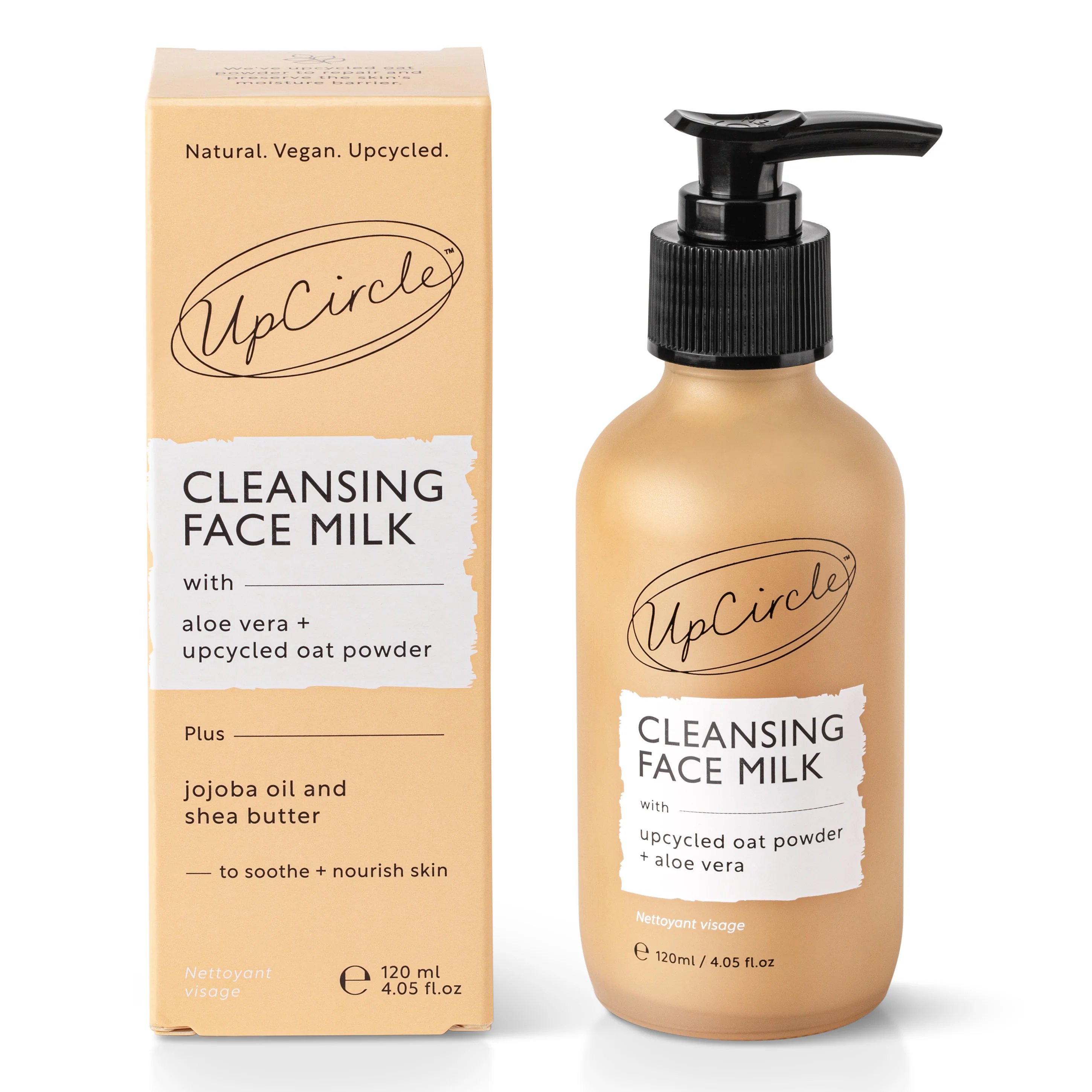 Cleansing Face Milk with Aloe Vera + Oat Powder - Image 2