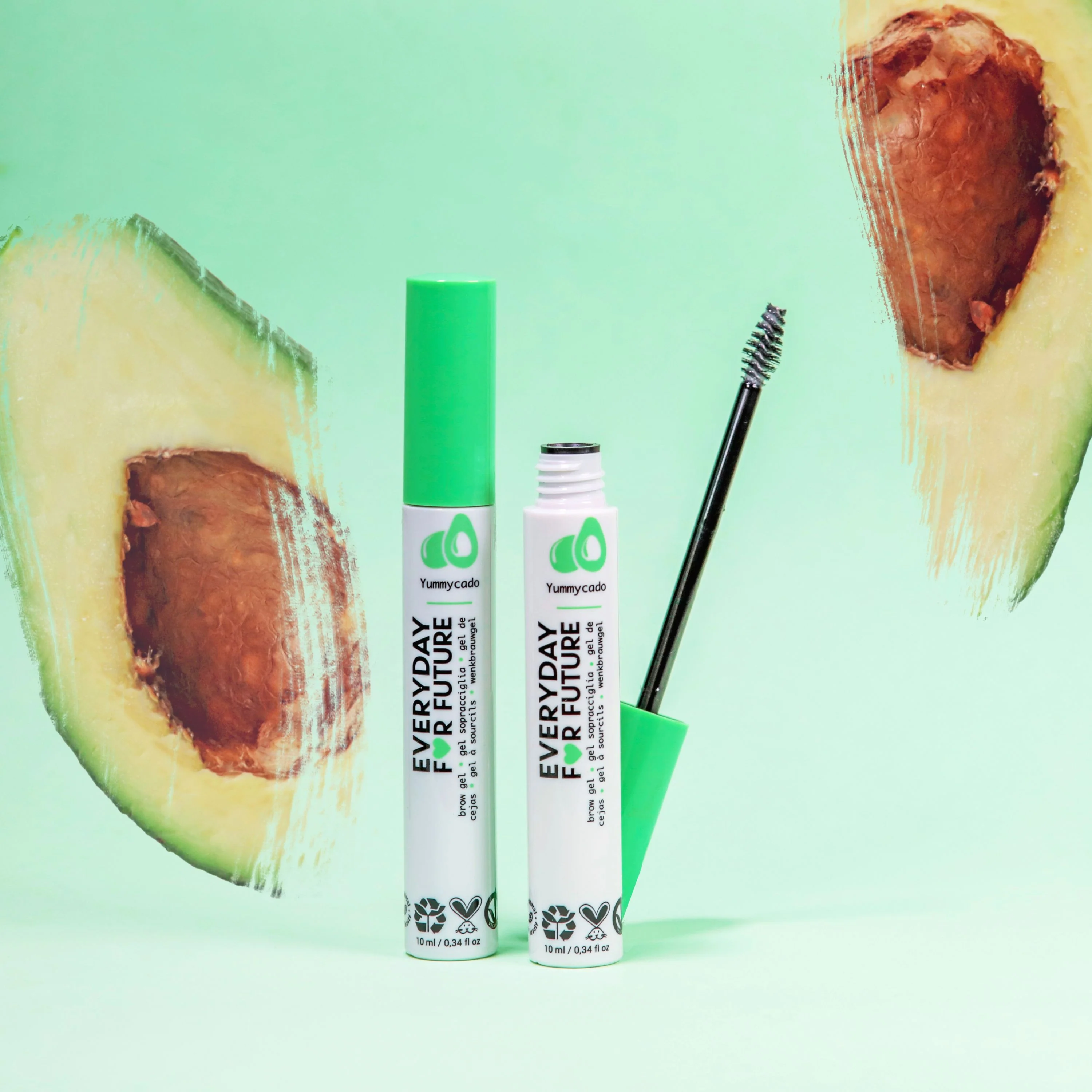 Clear Avocado Brow Gel with Castor Oil - Image 2