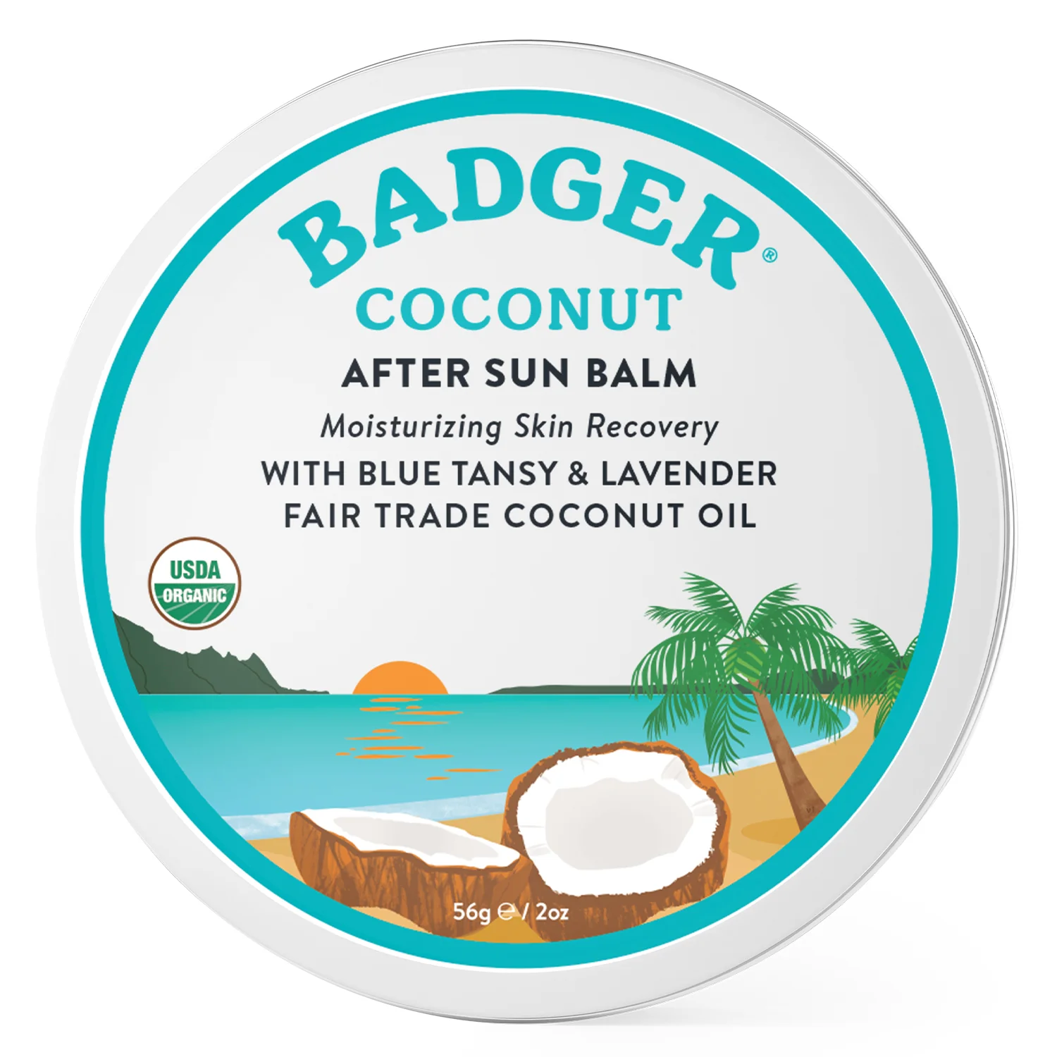 Coconut After Sun Balm Tin
