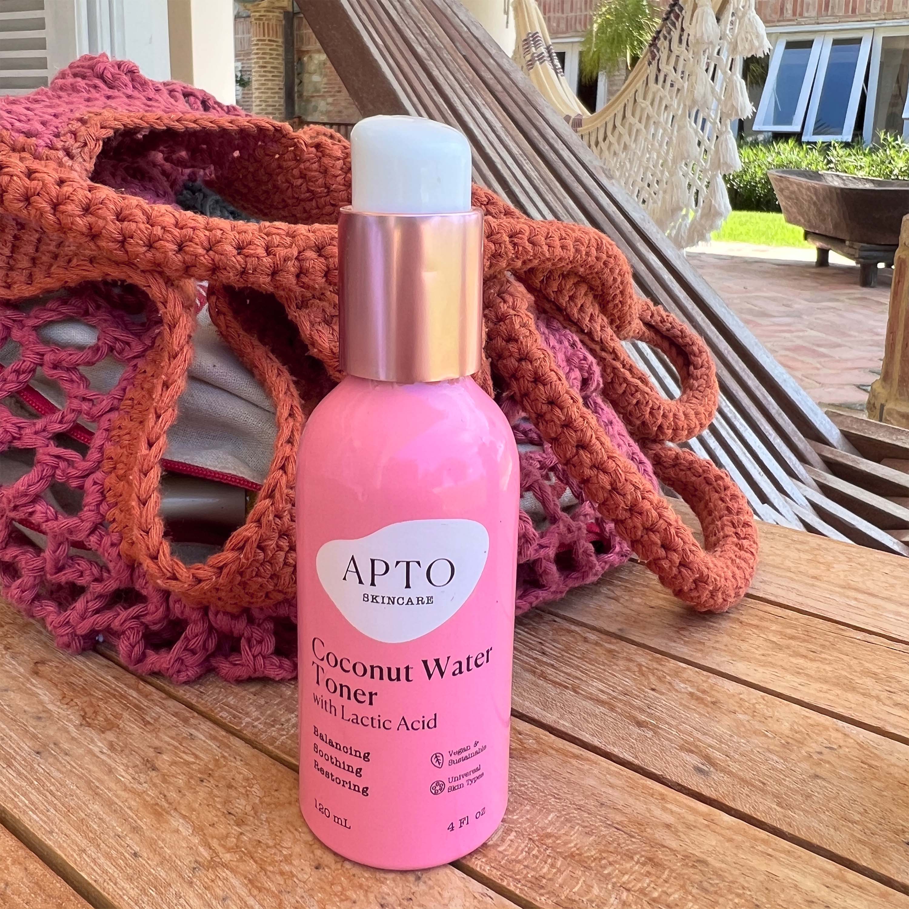 Coconut Water Toner with Lactic Acid, Balancing & Hydrating Toner - Image 3