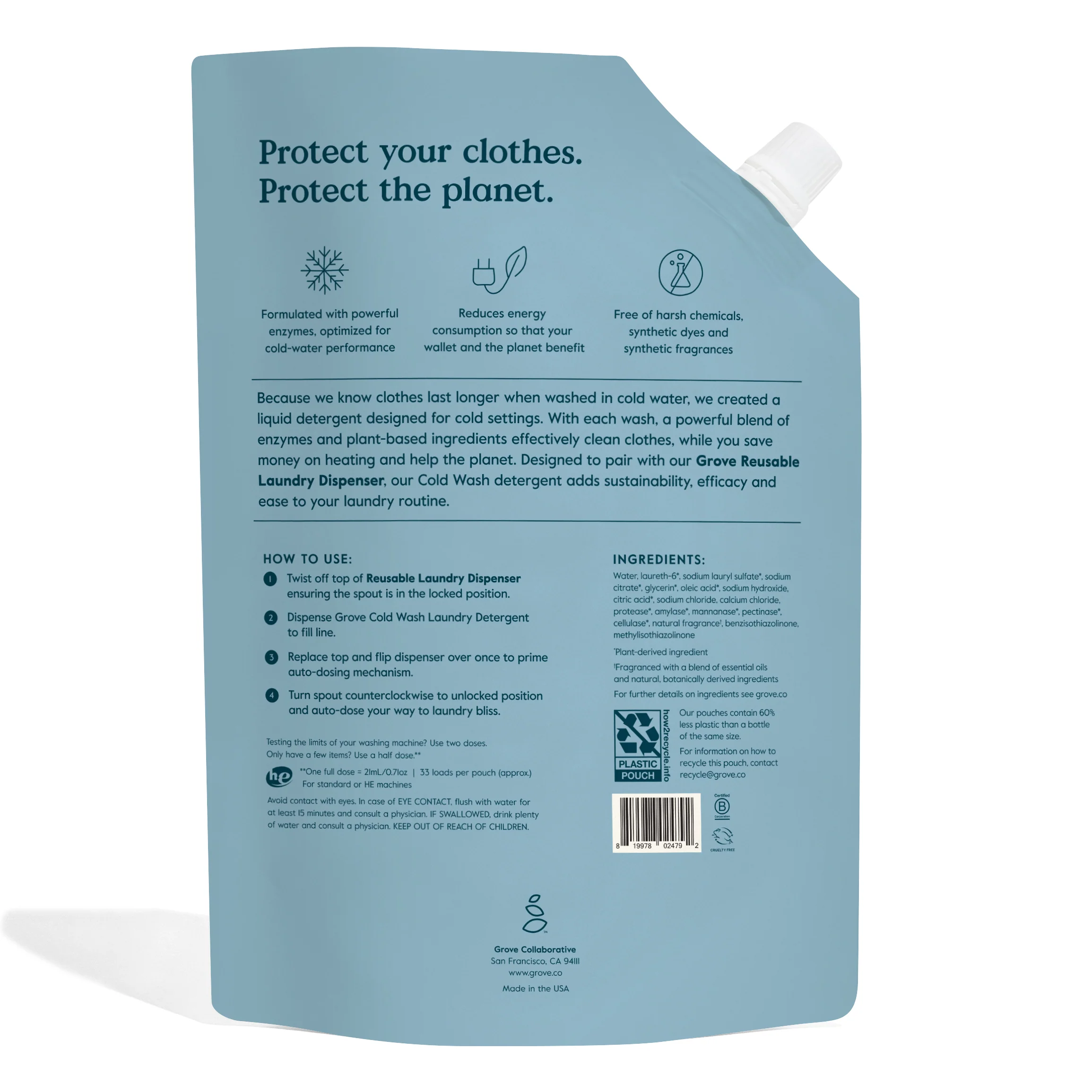 Cold Wash Liquid Laundry Detergent - Image 2