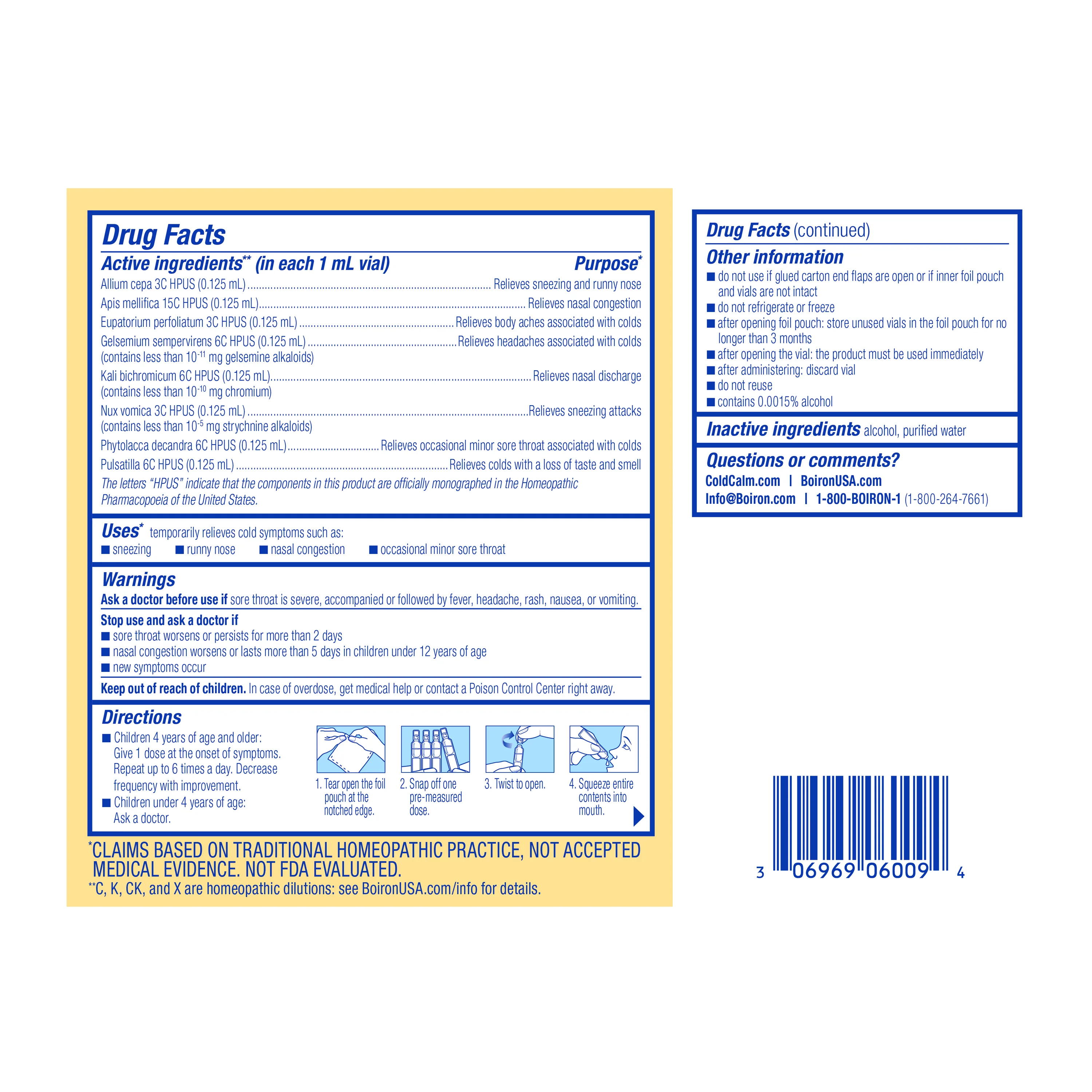 ColdCalm Kids Liquid Doses - Image 3