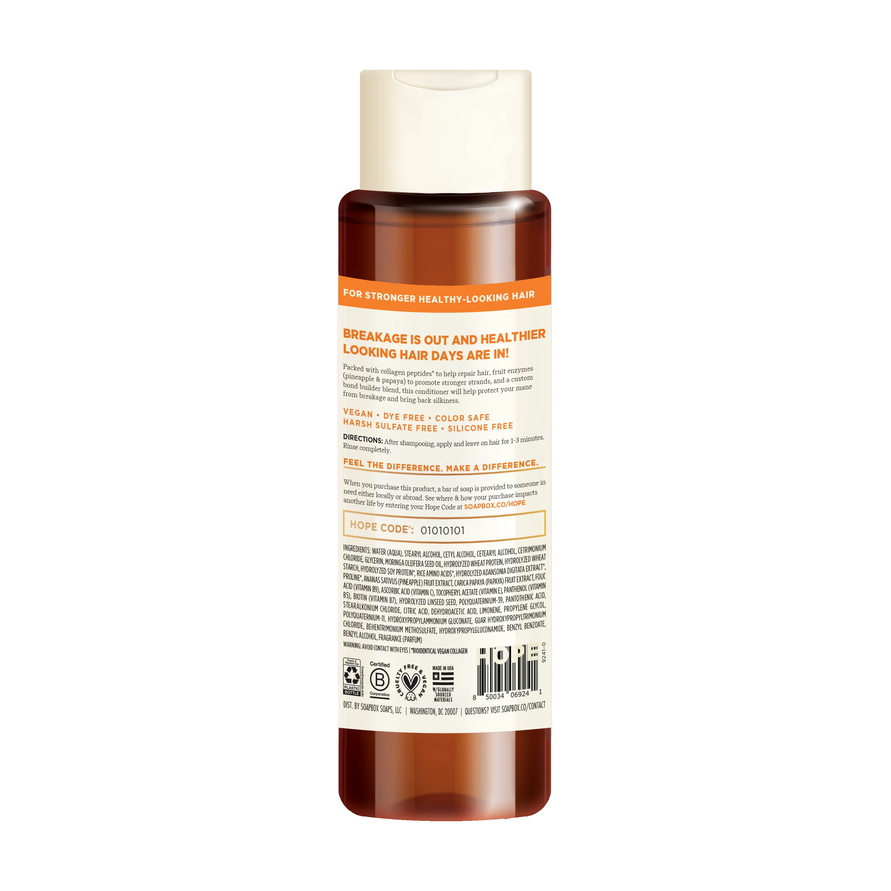 Vegan Collagen & Fruit Enzymes Strengthening Conditioner - Image 8