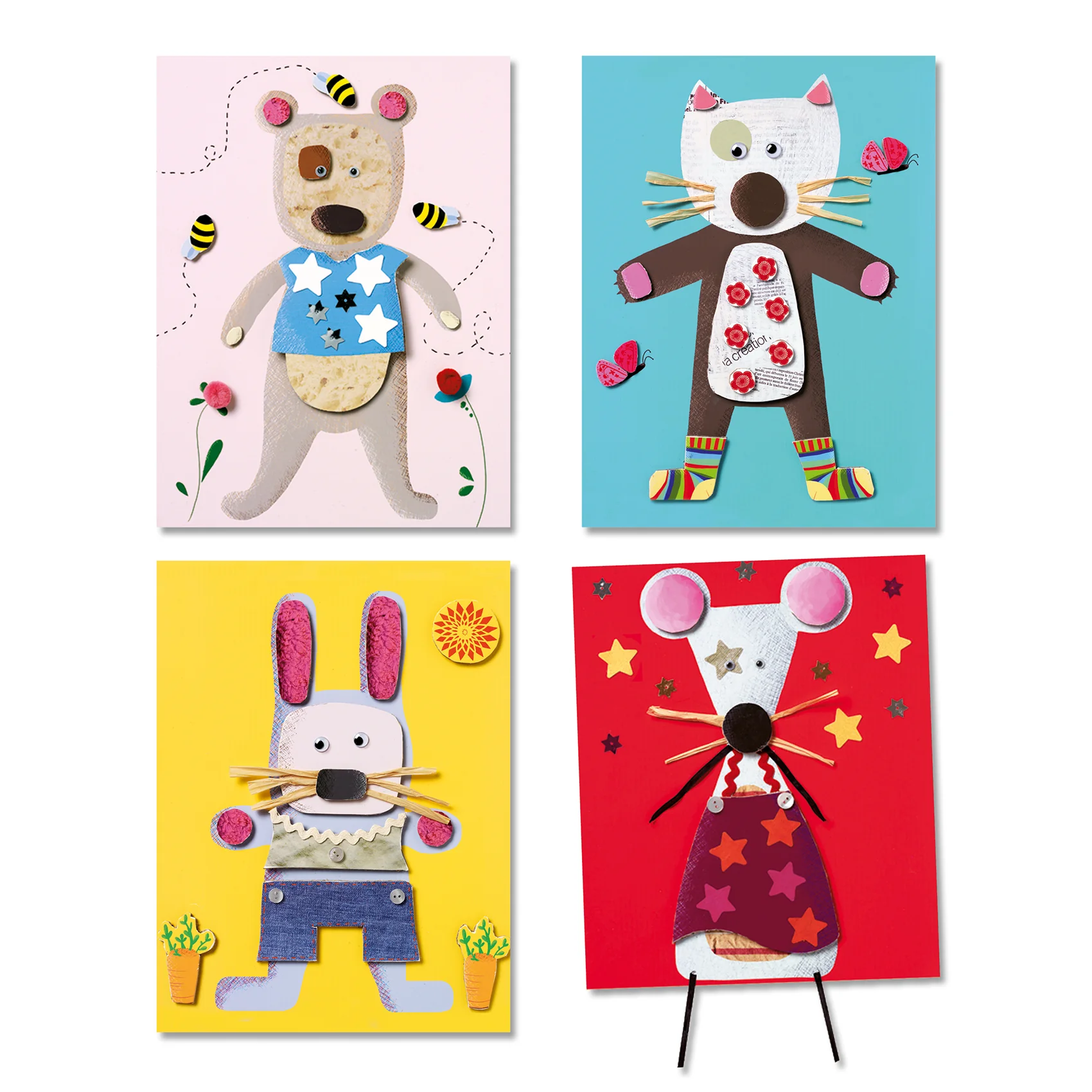 Collages for Little Ones Craft Kit made with FSC® Certified Paper - Image 3