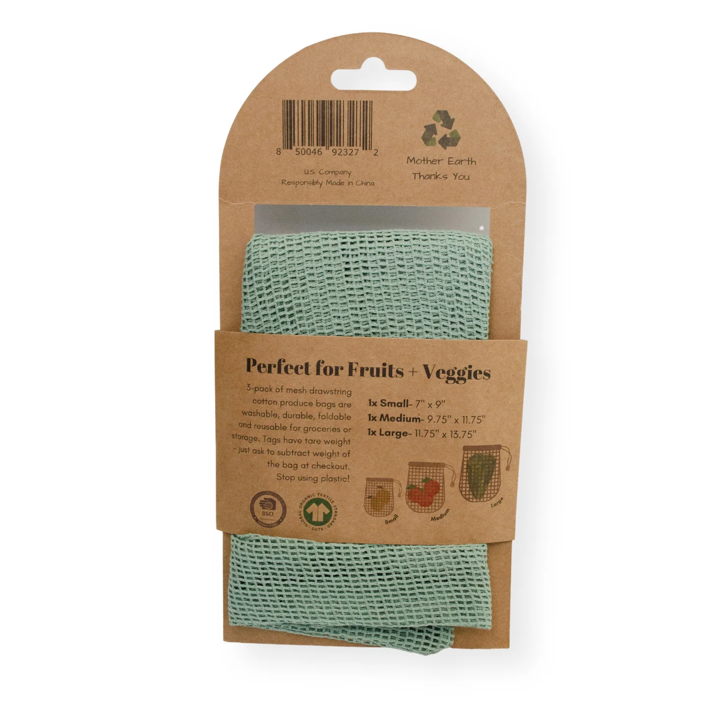 Cotton Mesh Produce Bags Pack - Image 10