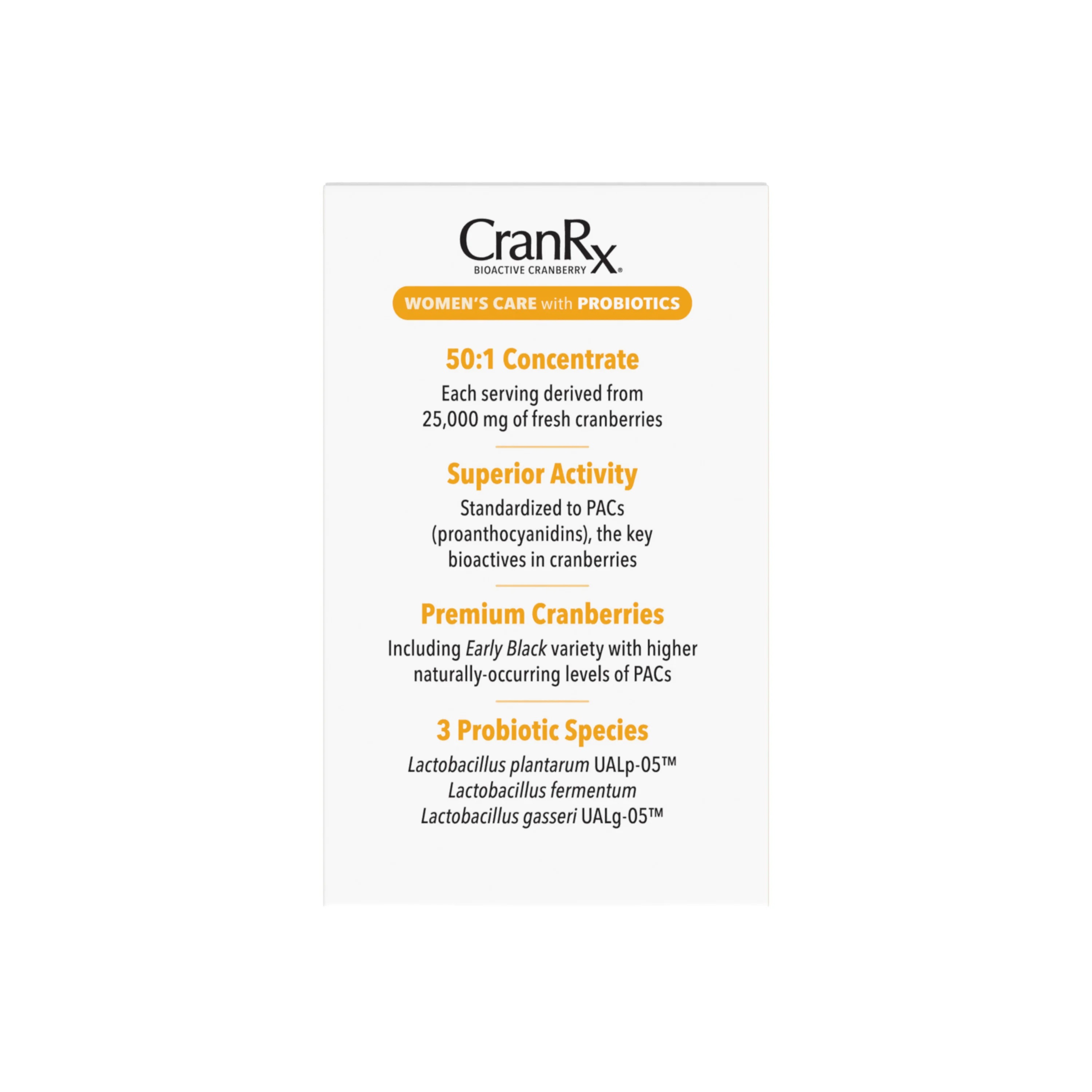 CranRx® Women's Care with Probiotics - Image 7