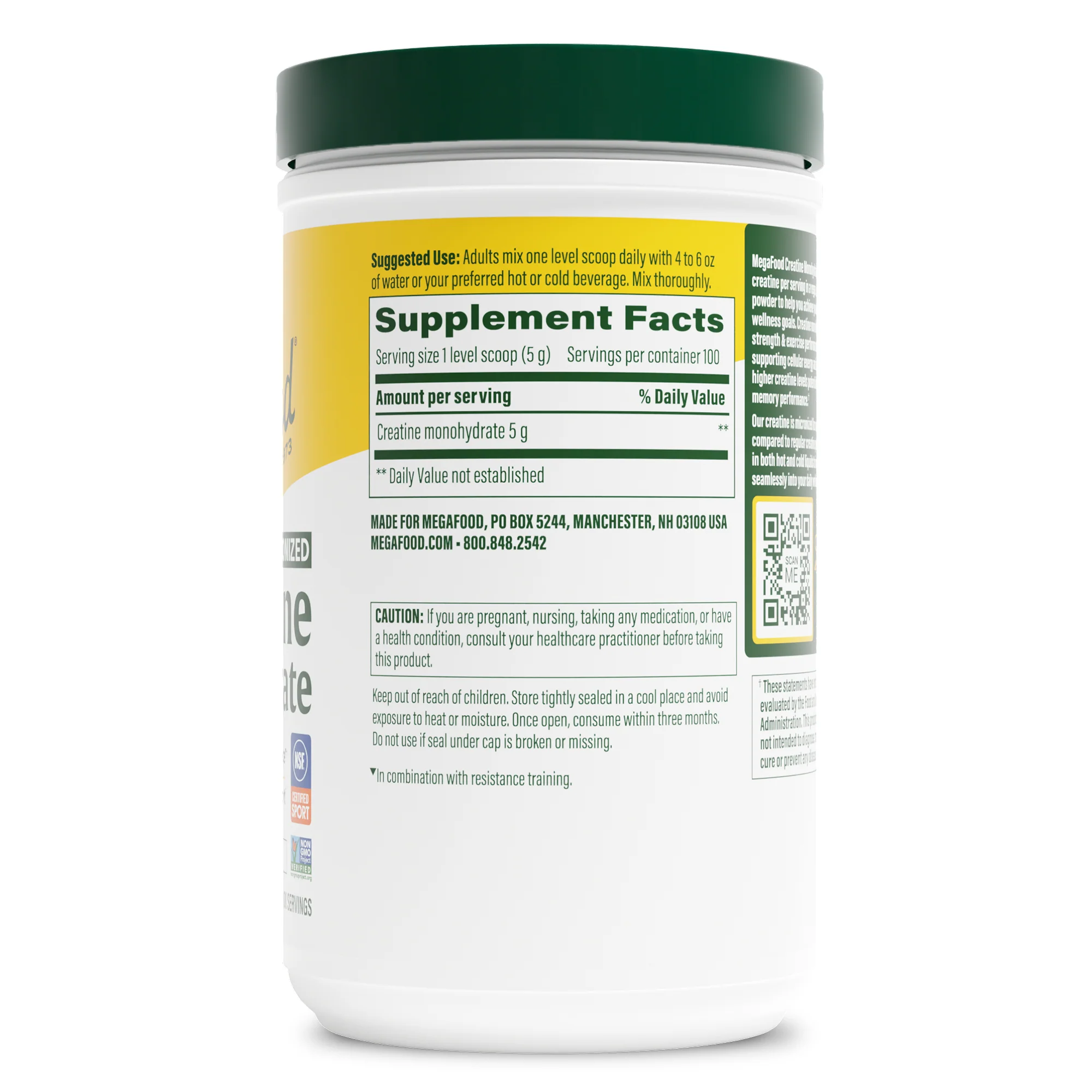Creatine Monohydrate Powder 500g - Image 3
