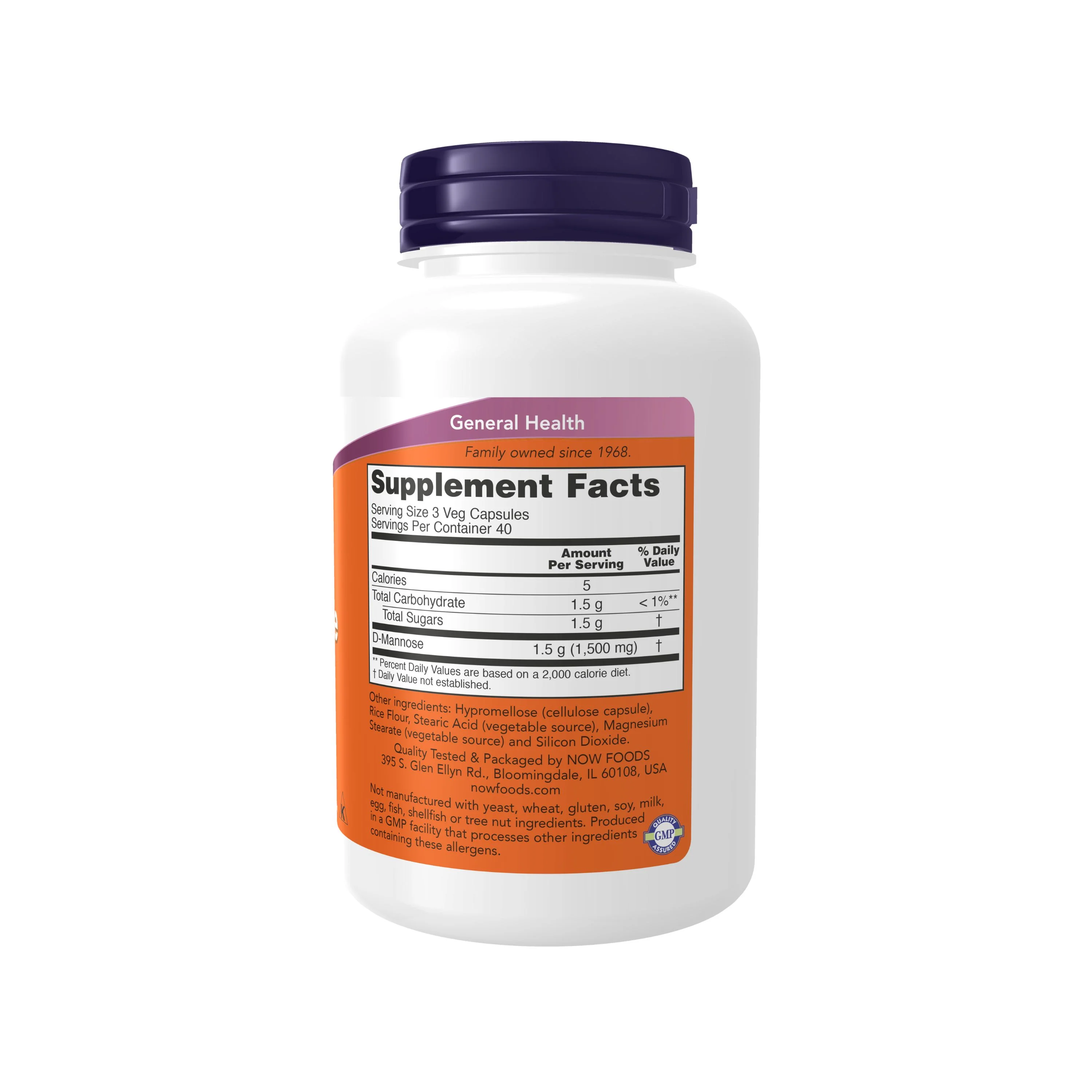 D-Mannose 500MG - For Healthy Urinary Tract - Image 2