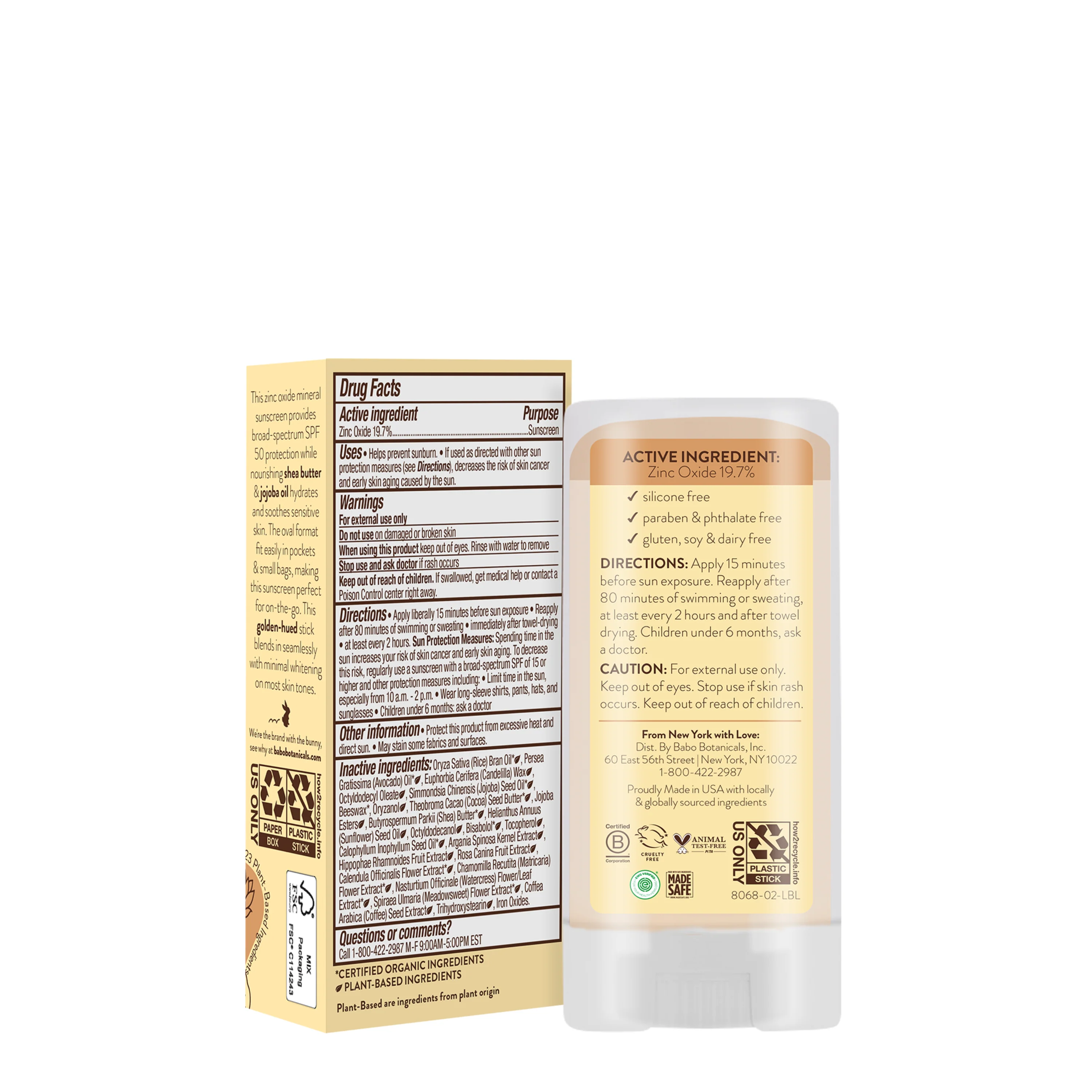 Daily Sheer Tinted Mineral Sunscreen Stick SPF50 - Image 2