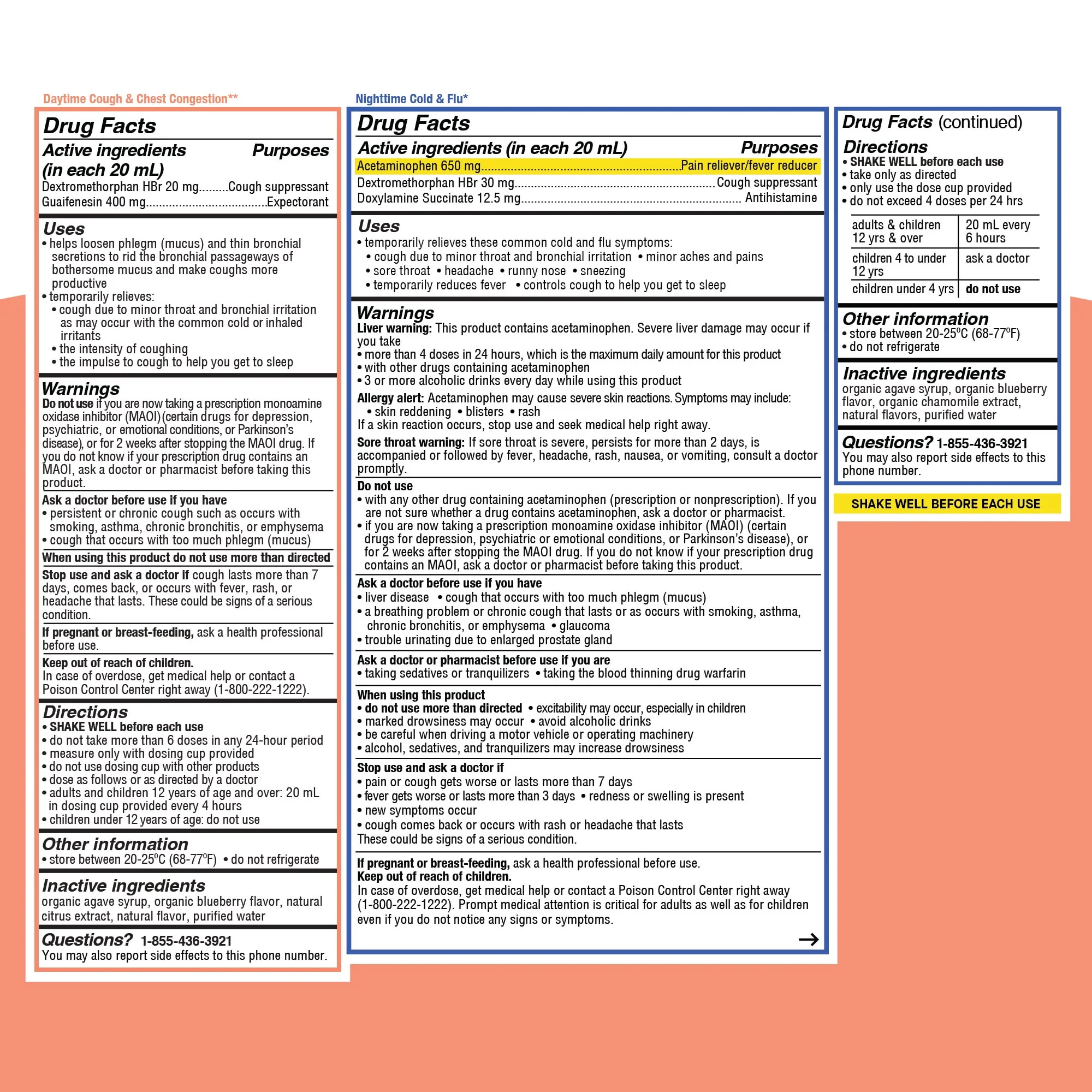 Daytime Cough + Nighttime Severe Cold & Flu Combo Pack - Image 3