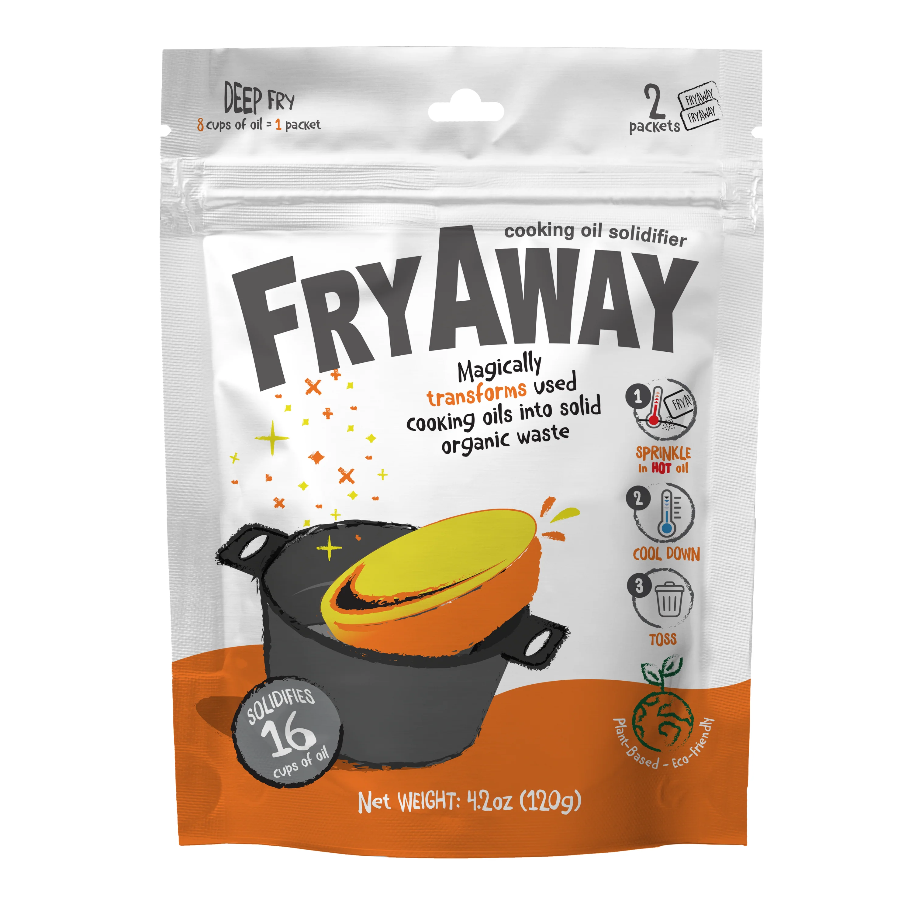 Deep Fry Used Cooking Oil Solidifier Powder