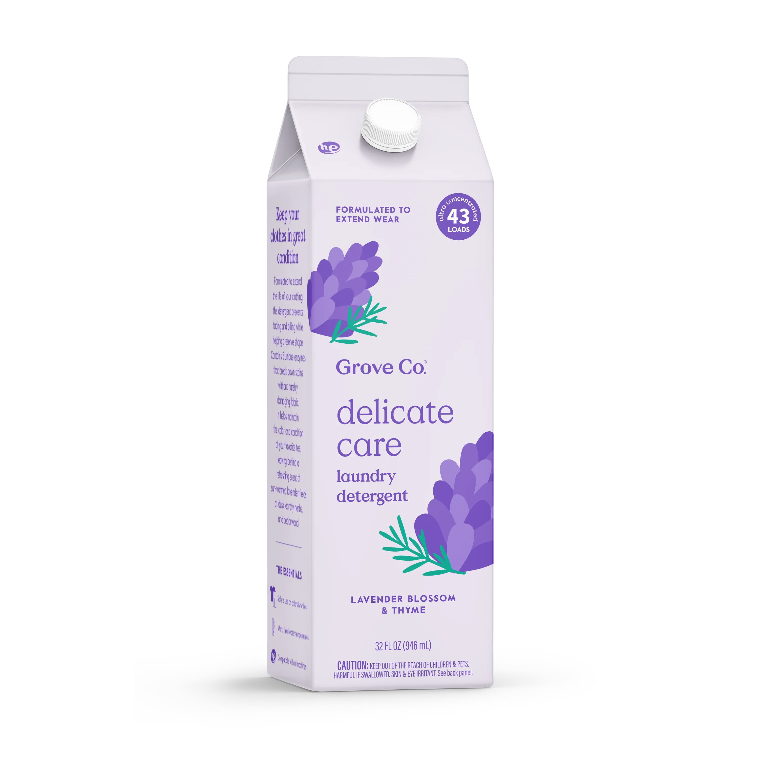 Delicate Care Laundry Detergent – Prevents Fading & Pilling