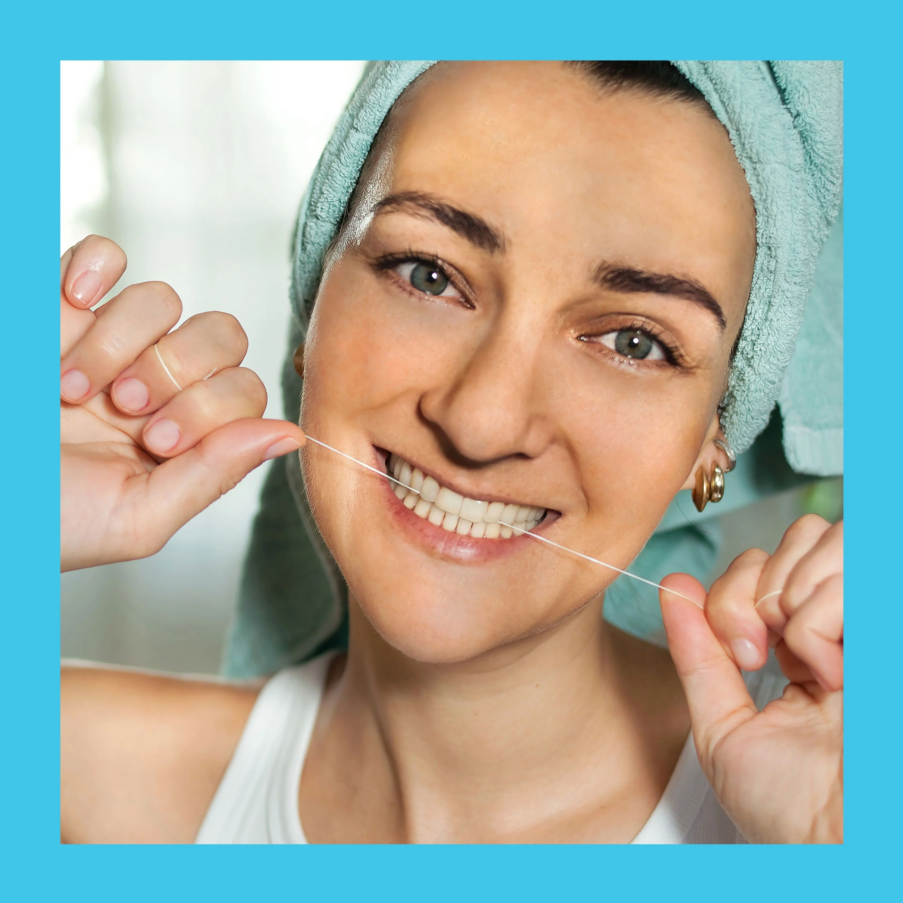 Dentos Eco Dental Floss + Glass Holder - Image 2