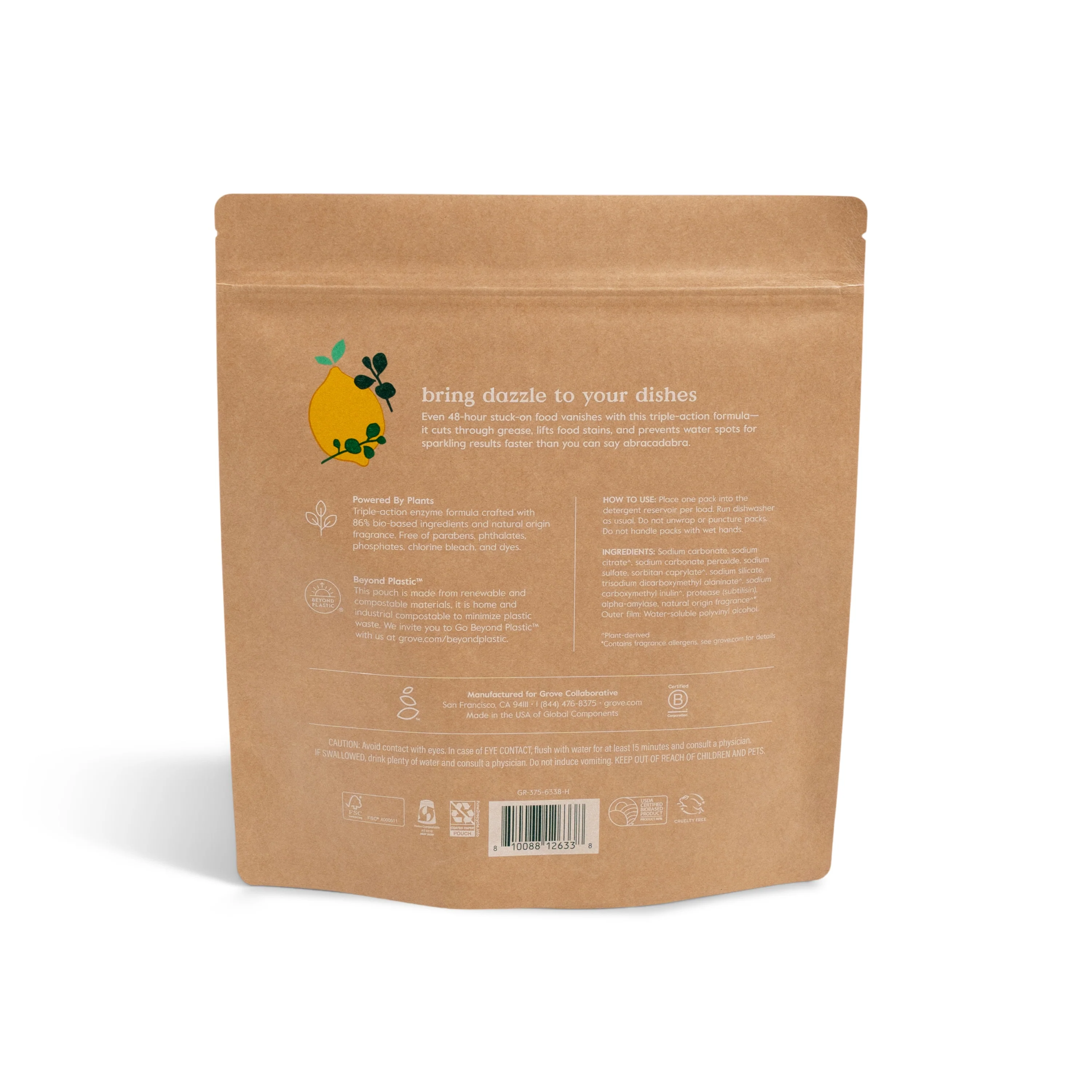 Dishwasher Detergent Packs – Triple-Action Clean - Image 4