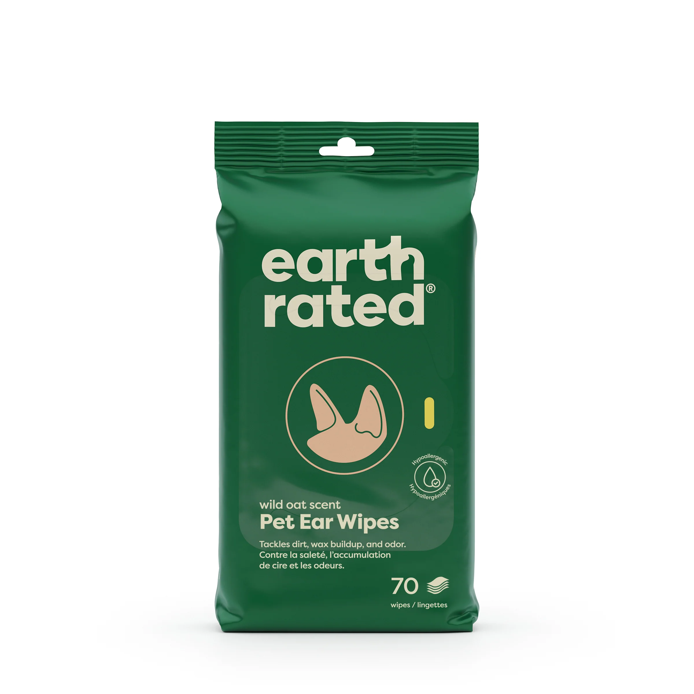 Hypoallergenic Dog Ear Cleansing Wipes - Image 2