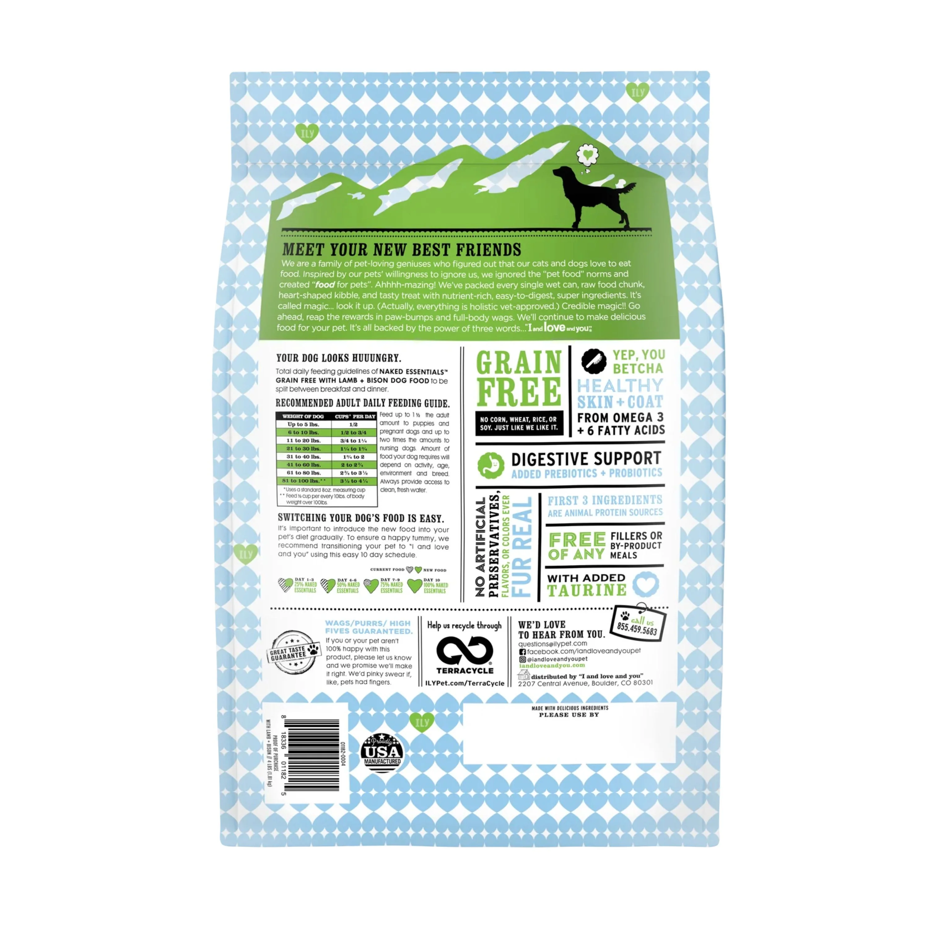 Dog Kibble - Naked Essentials Lamb & Bison - Image 3