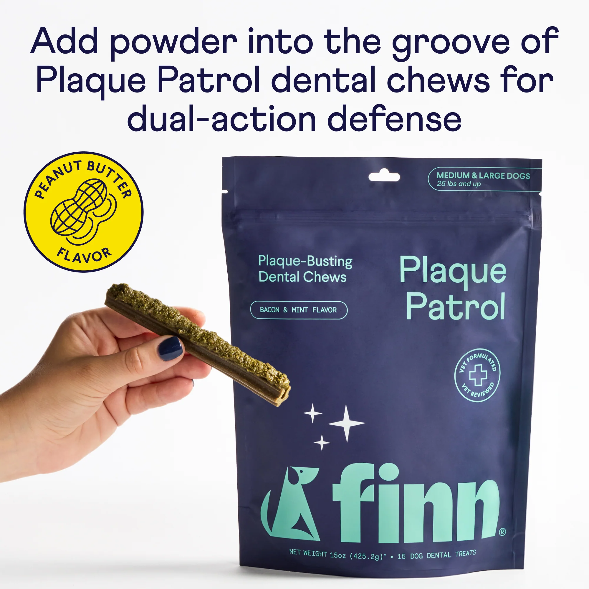 Dog Plaque Patrol Dental Powder - Image 2