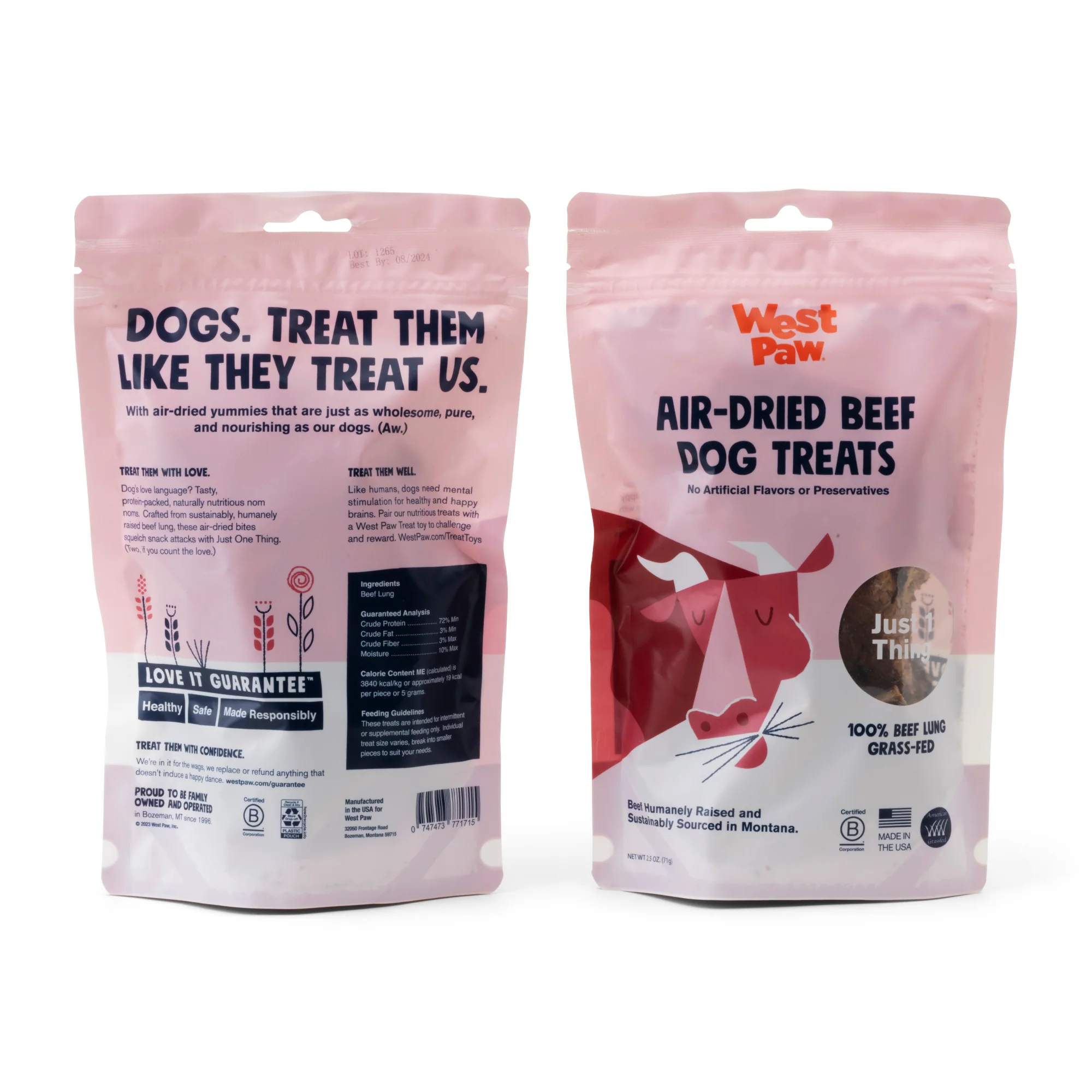 Dog Treat – Air-Dried Beef Lung, High Protein for Muscle & Energy - Image 2