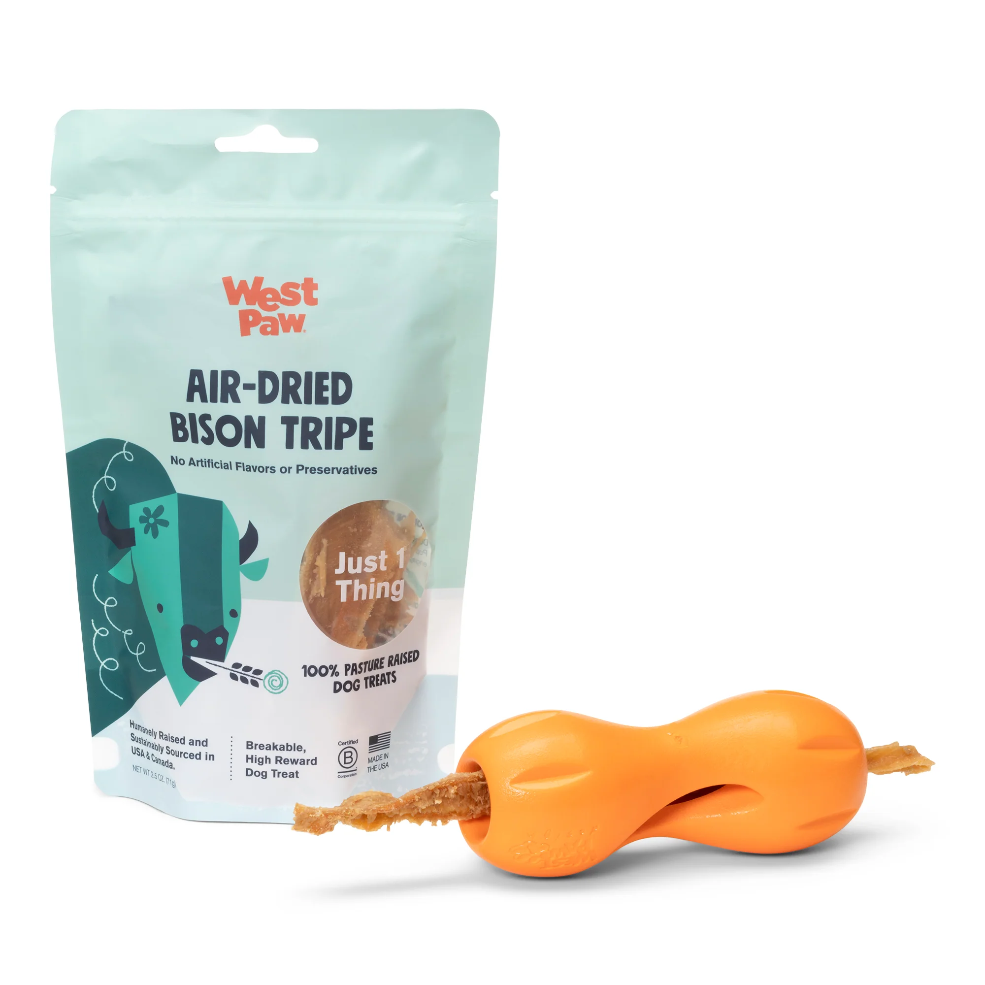 Dog Treat - Air-Dried Bison Tripe, Natural Source of Protein & Omegas - Image 4